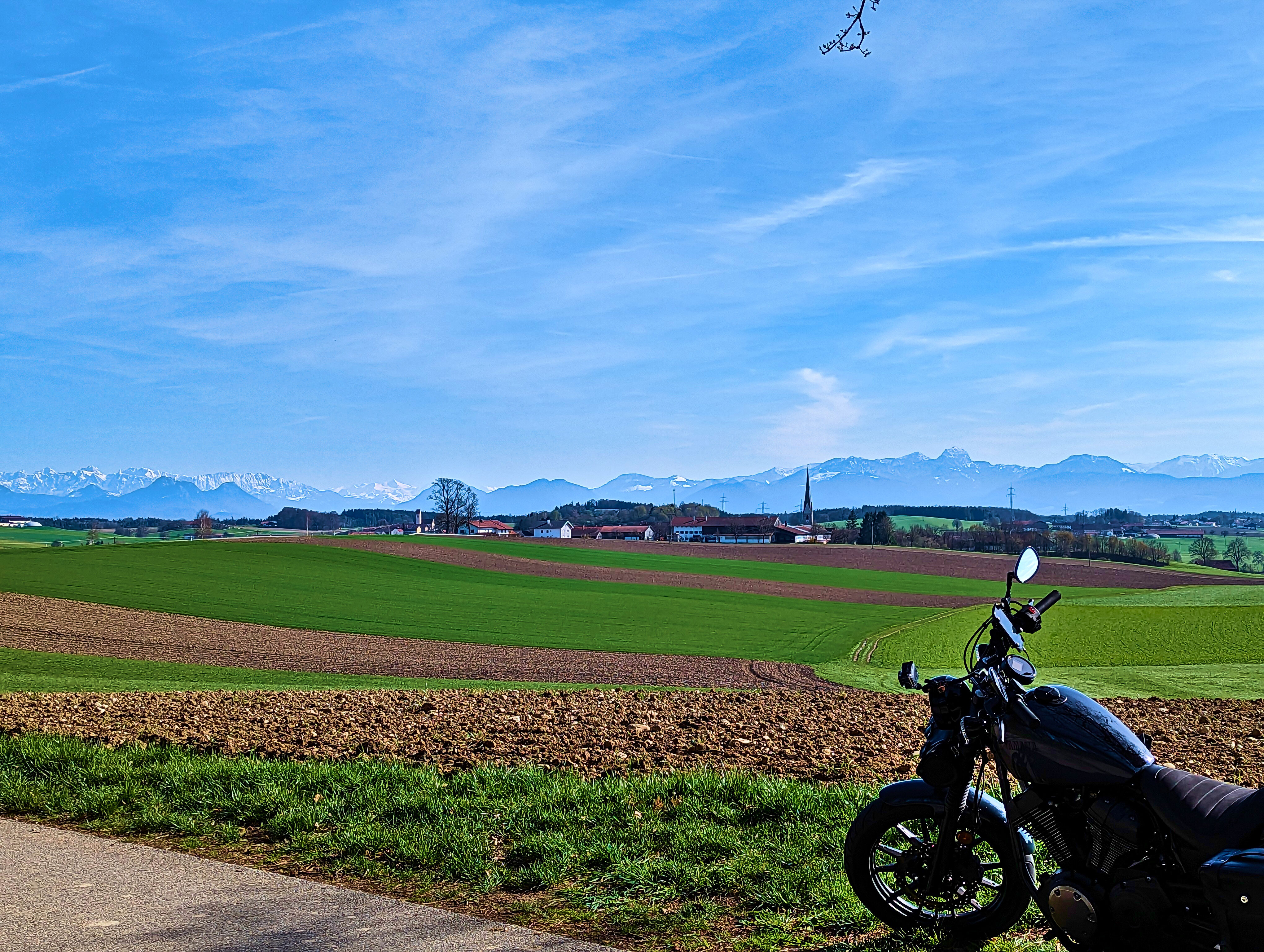 Ausblick auf die Berge