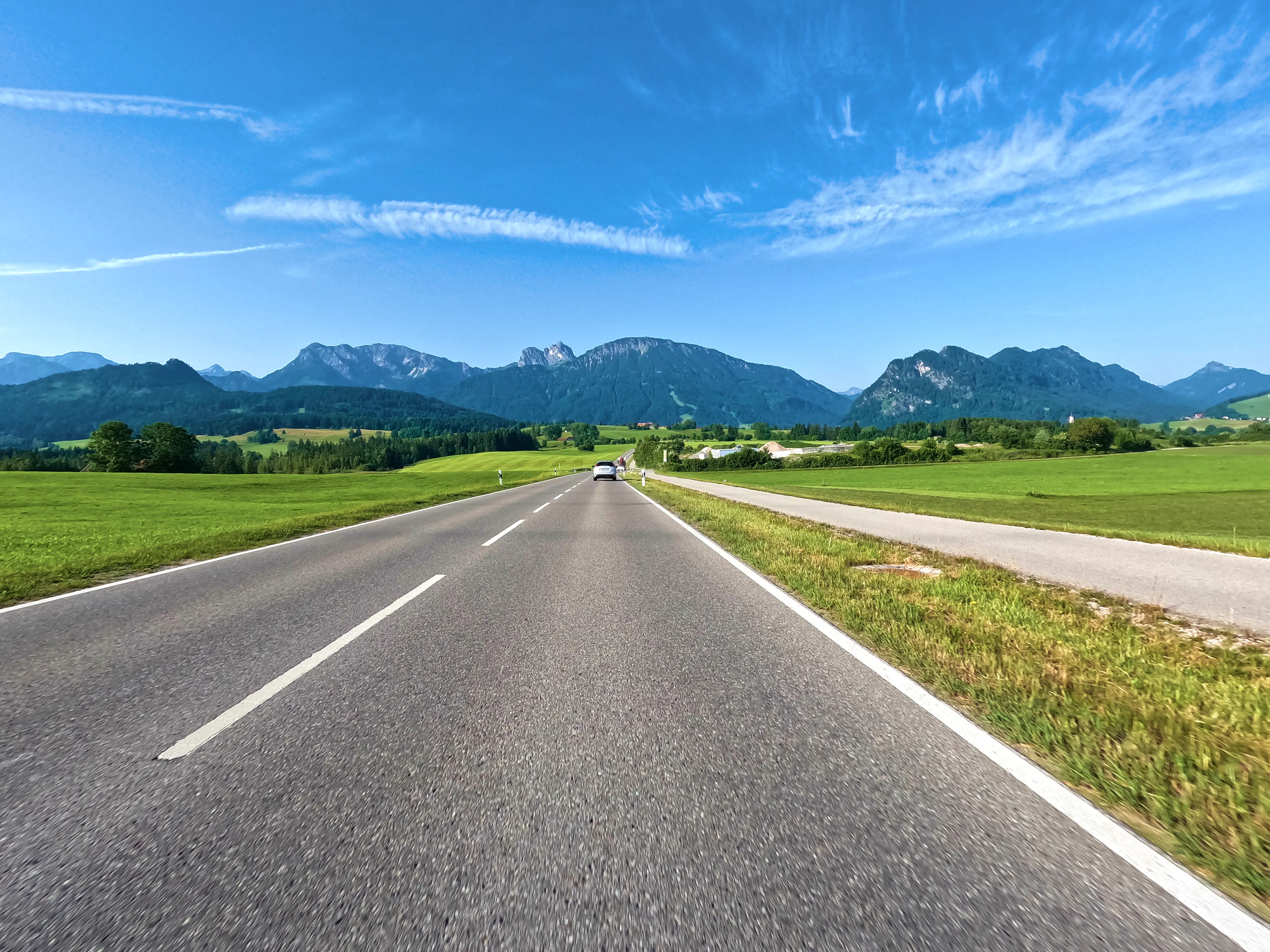 Die Berge kommen näher