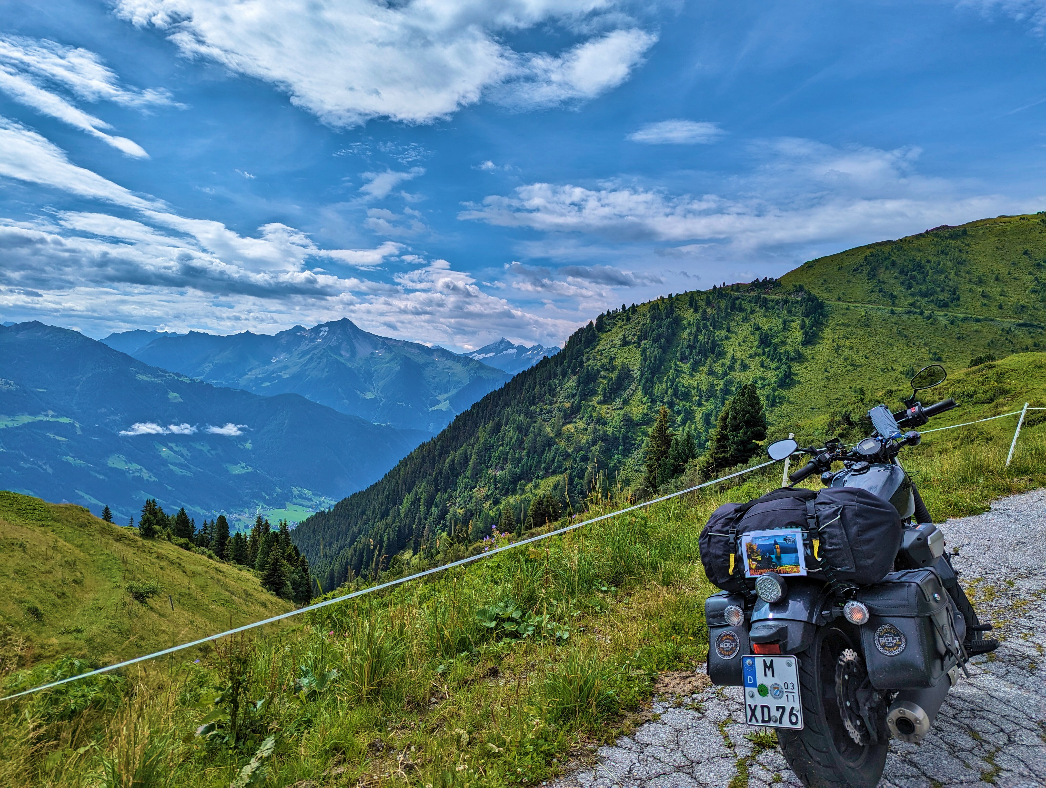Ausblick Zillertaler Höhenstraße