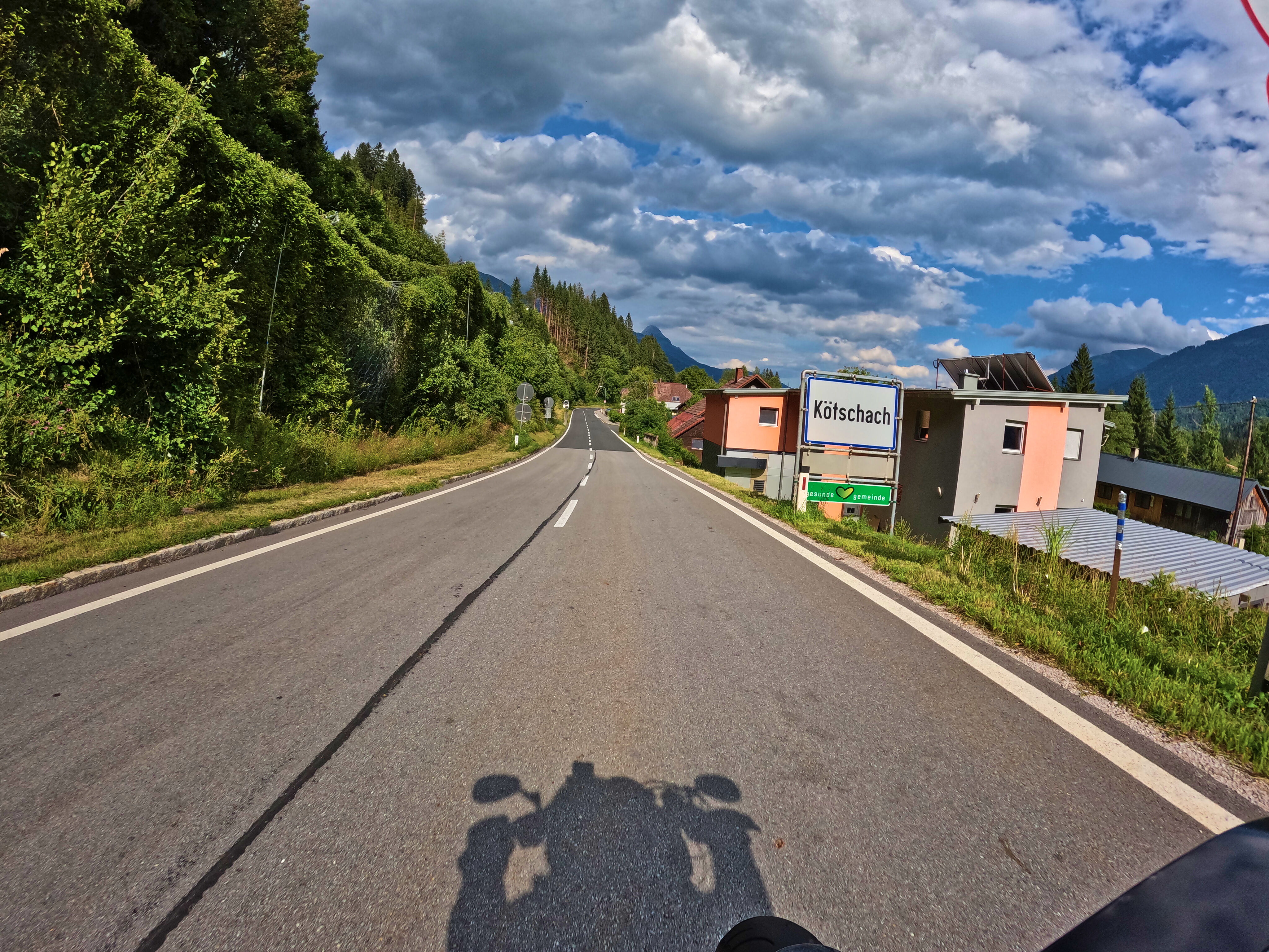 Ankunft in Kötschach