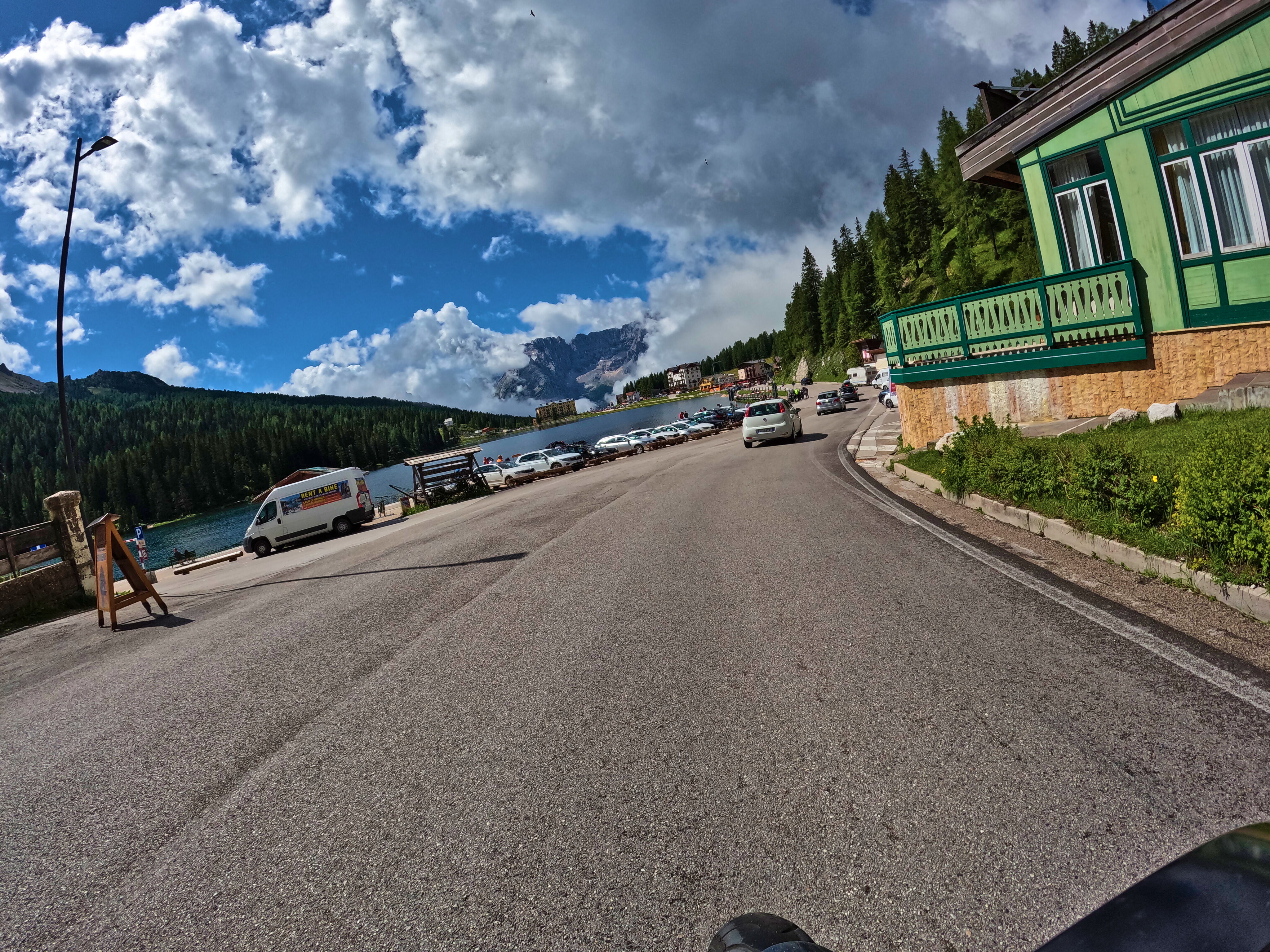 Wieder vorbei am Lago di Misurina