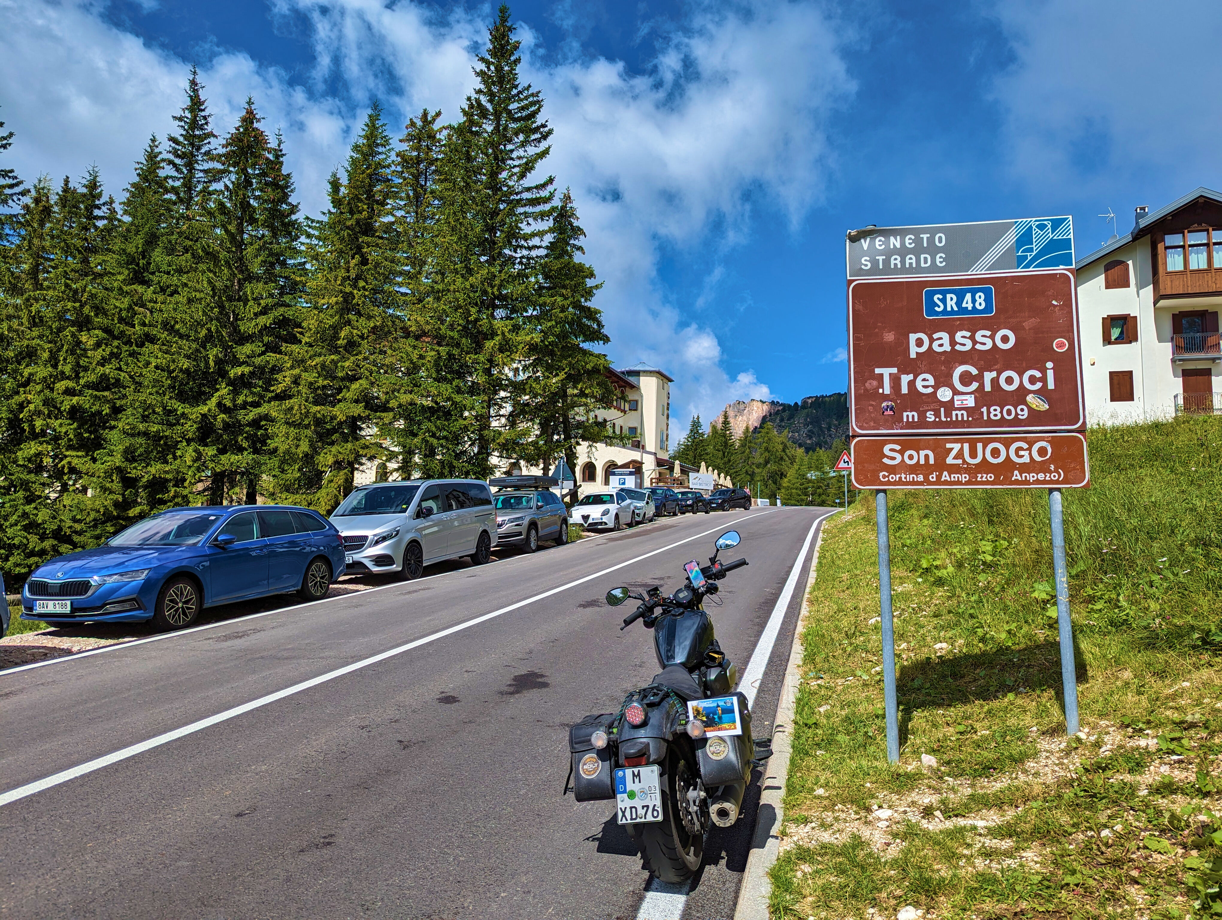 PK-Nachweis 5, Passo Tre Croci