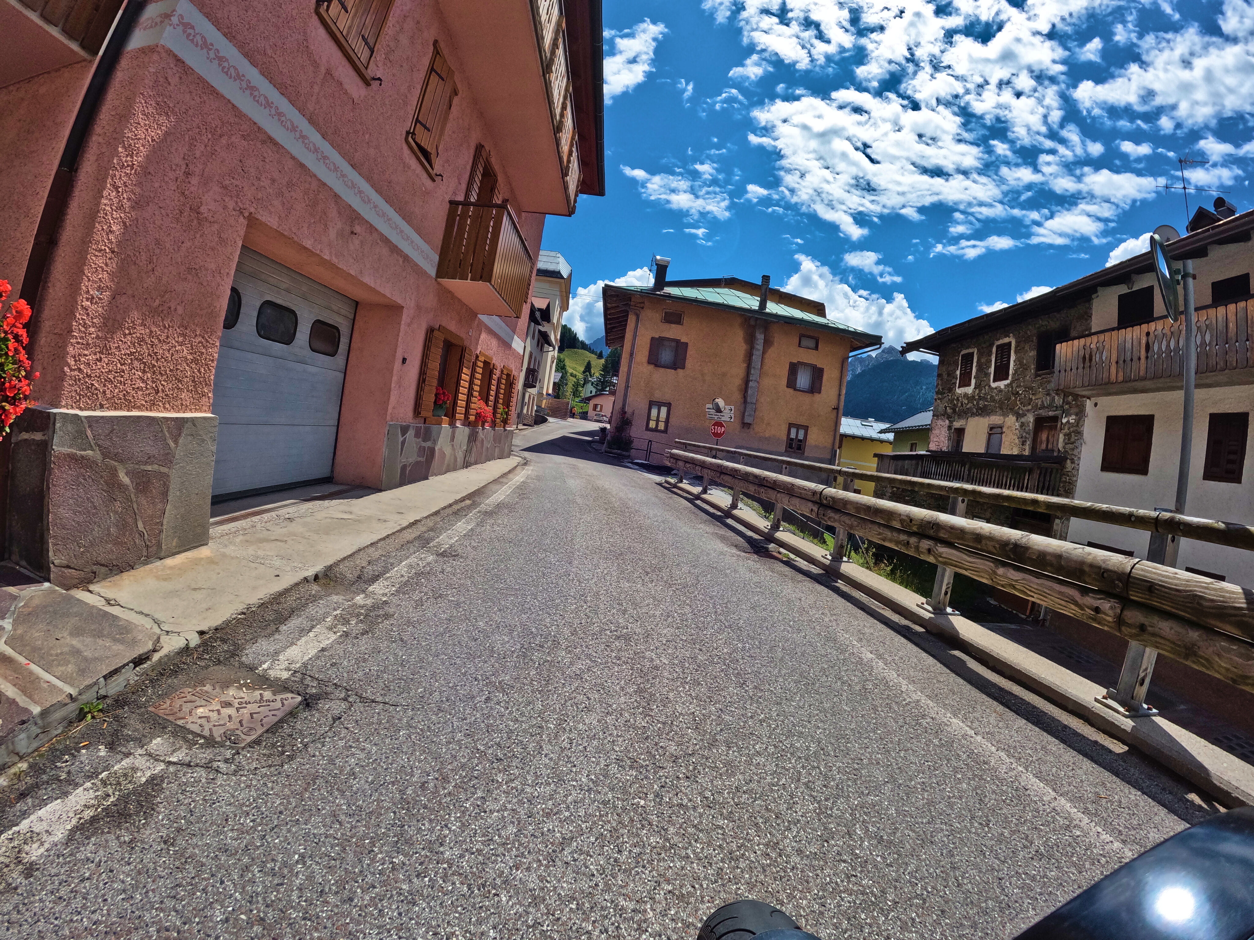 Fahrt durch Costalissoio