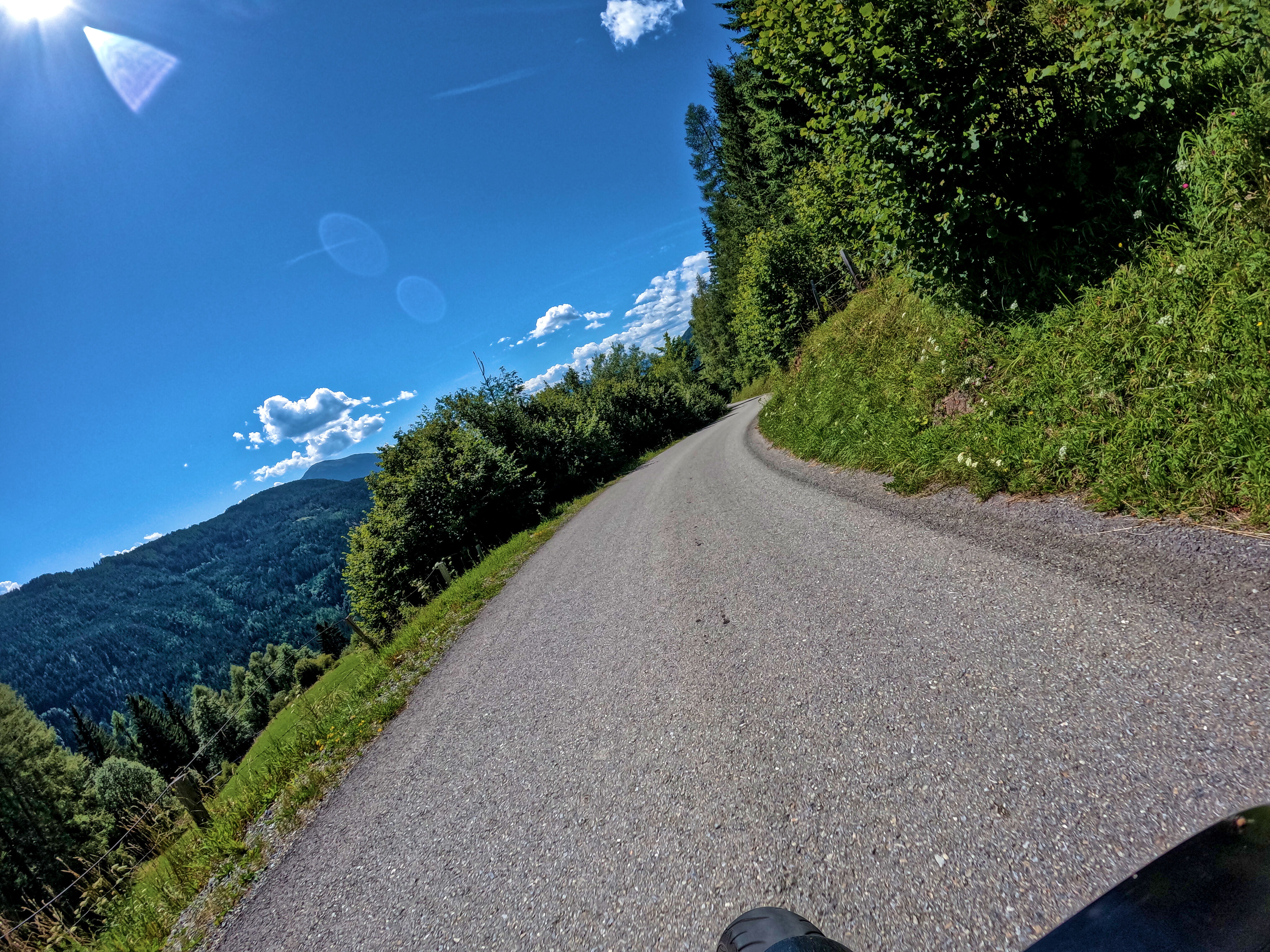 Kleine, schmale Straßen