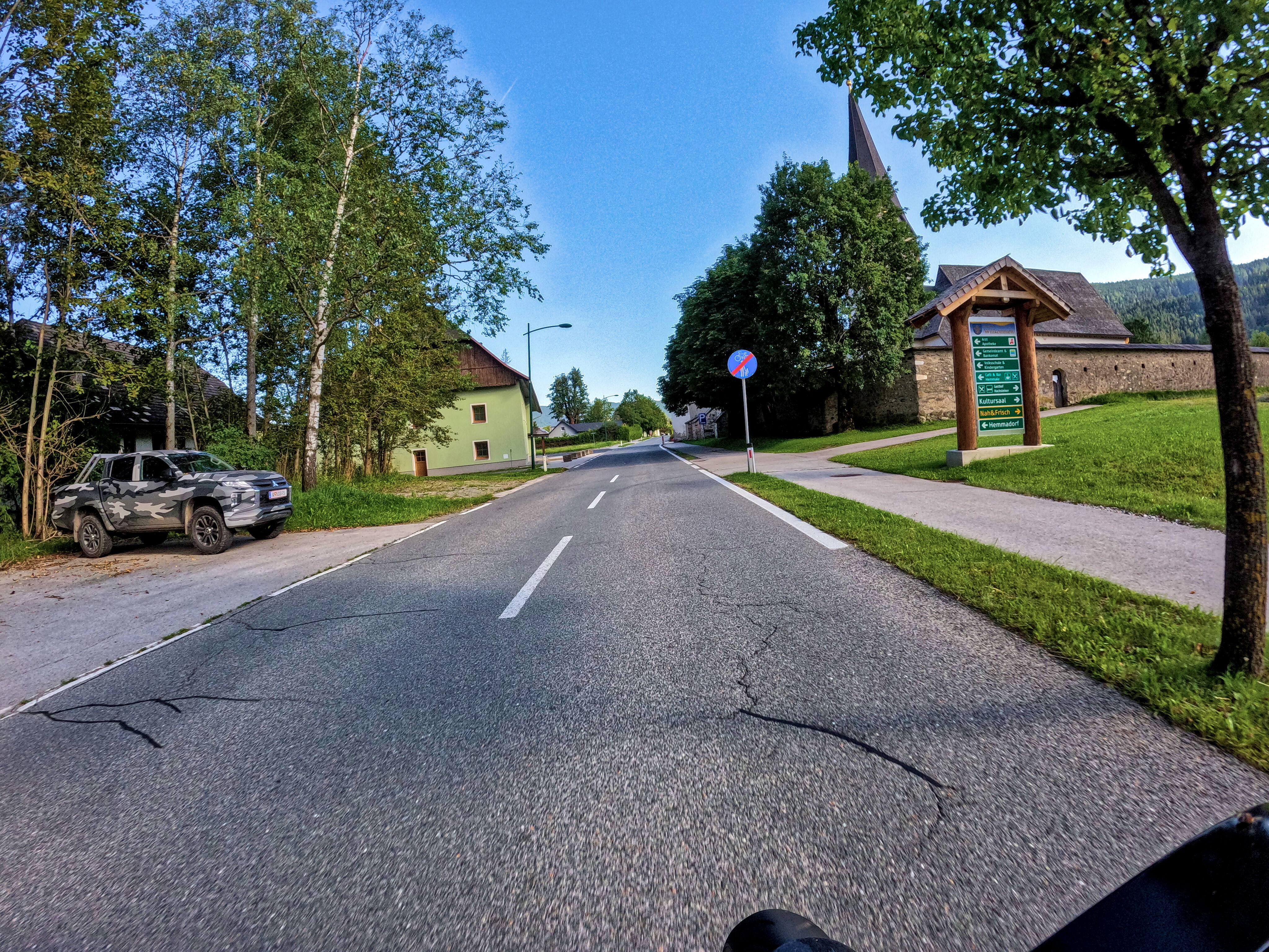 Perfekt getarnt, kaum zu sehen!