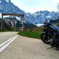 Am Ahornboden, wenige Tage nach Mautstraßenöffnung