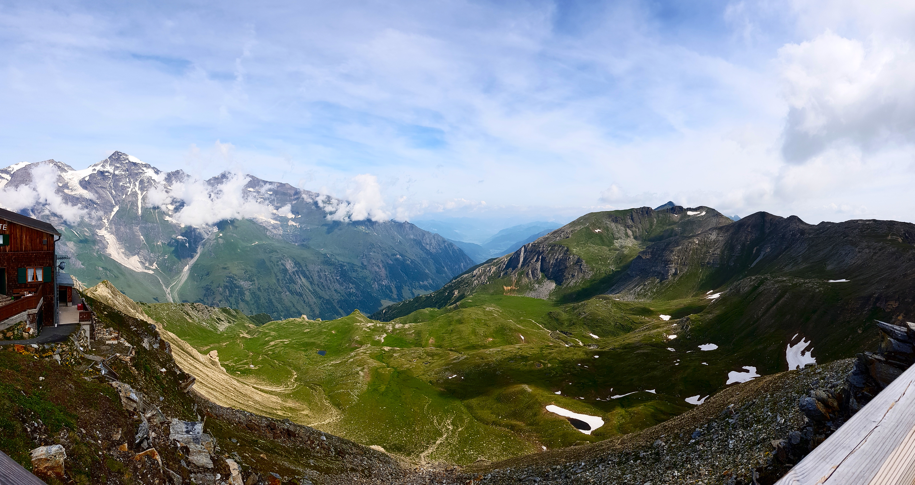 Ausblick von der Edelweißspitze