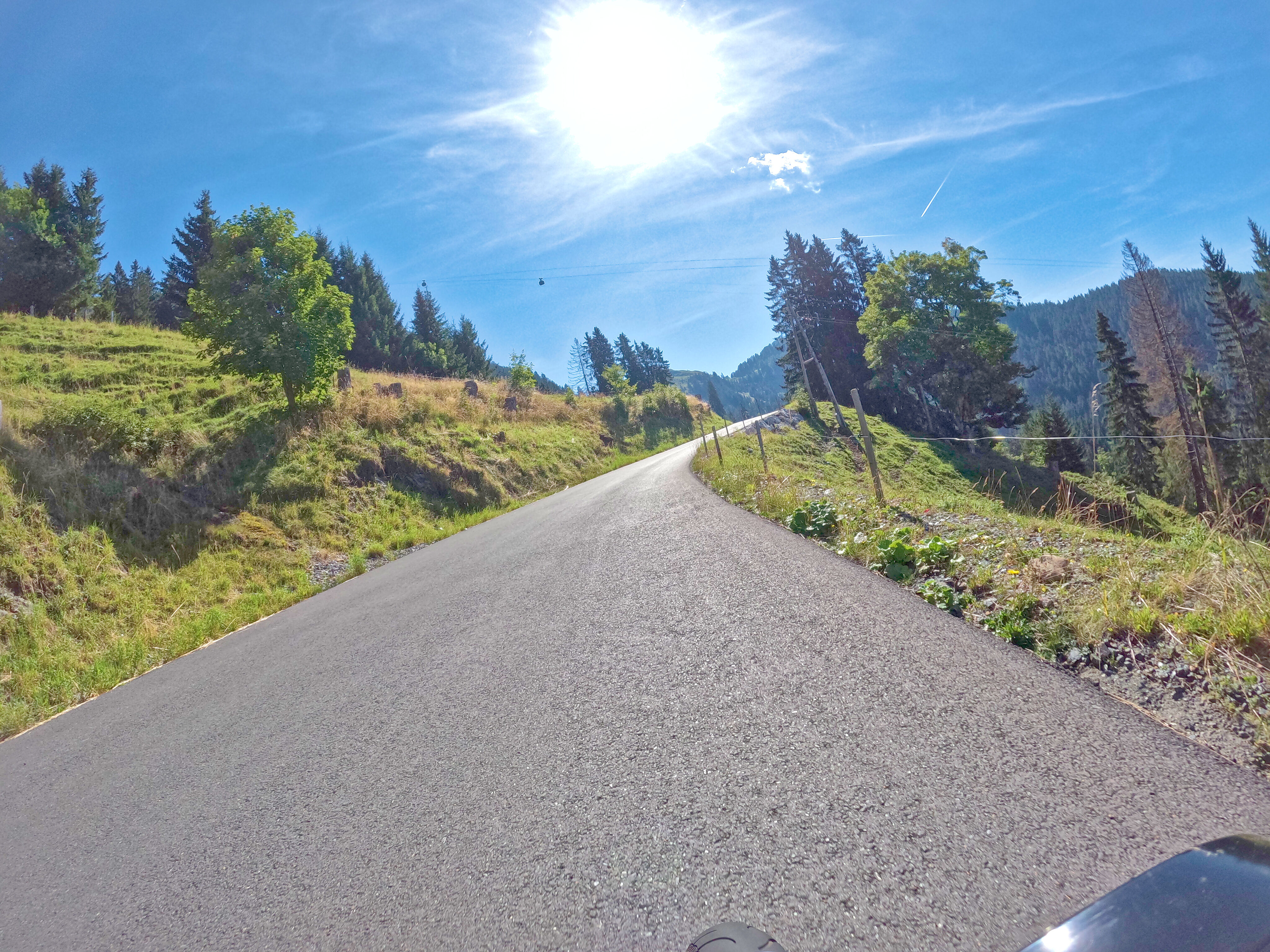 &hellip; rauf zum Horn.