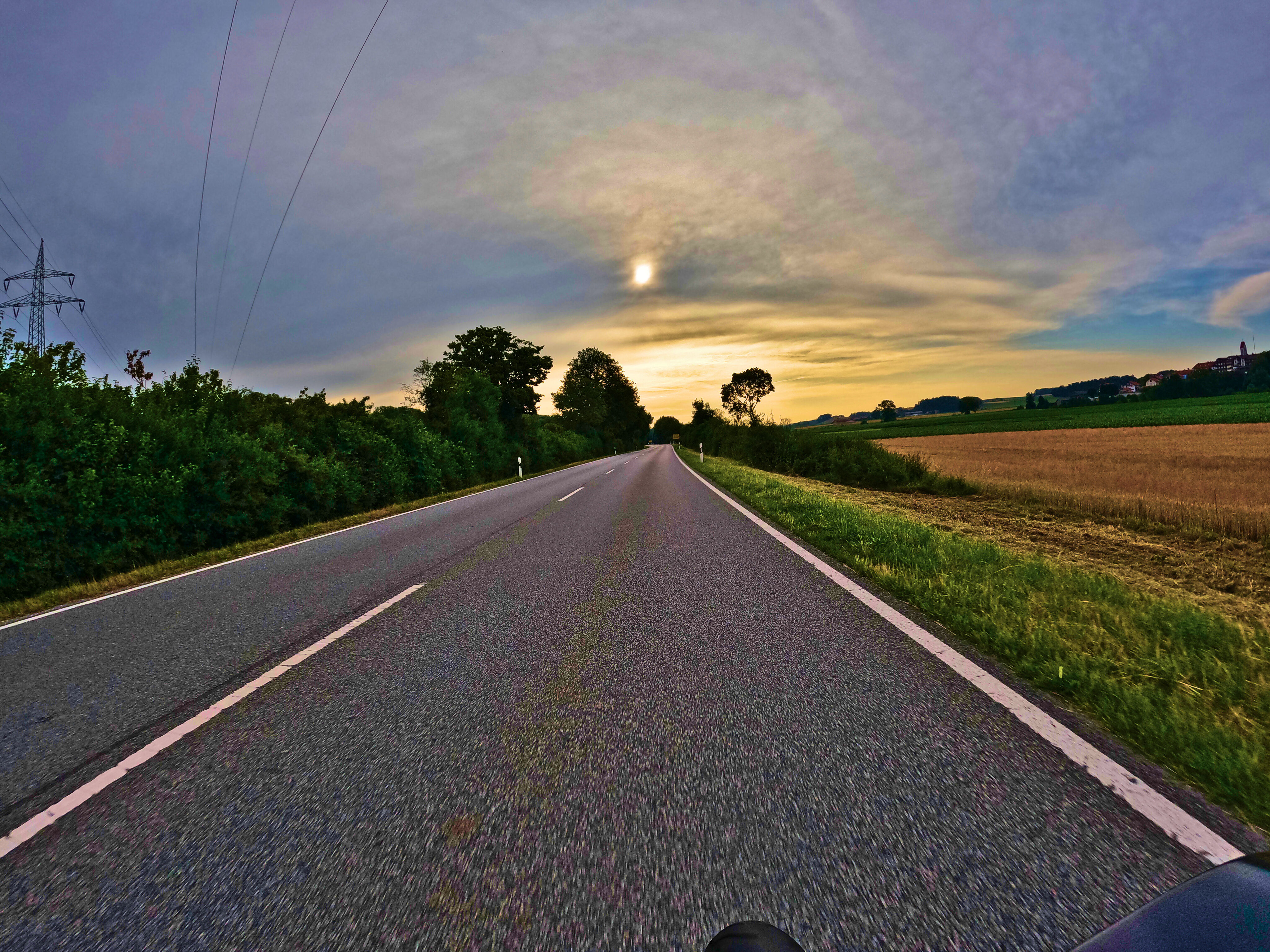 … bewölkt, dann …