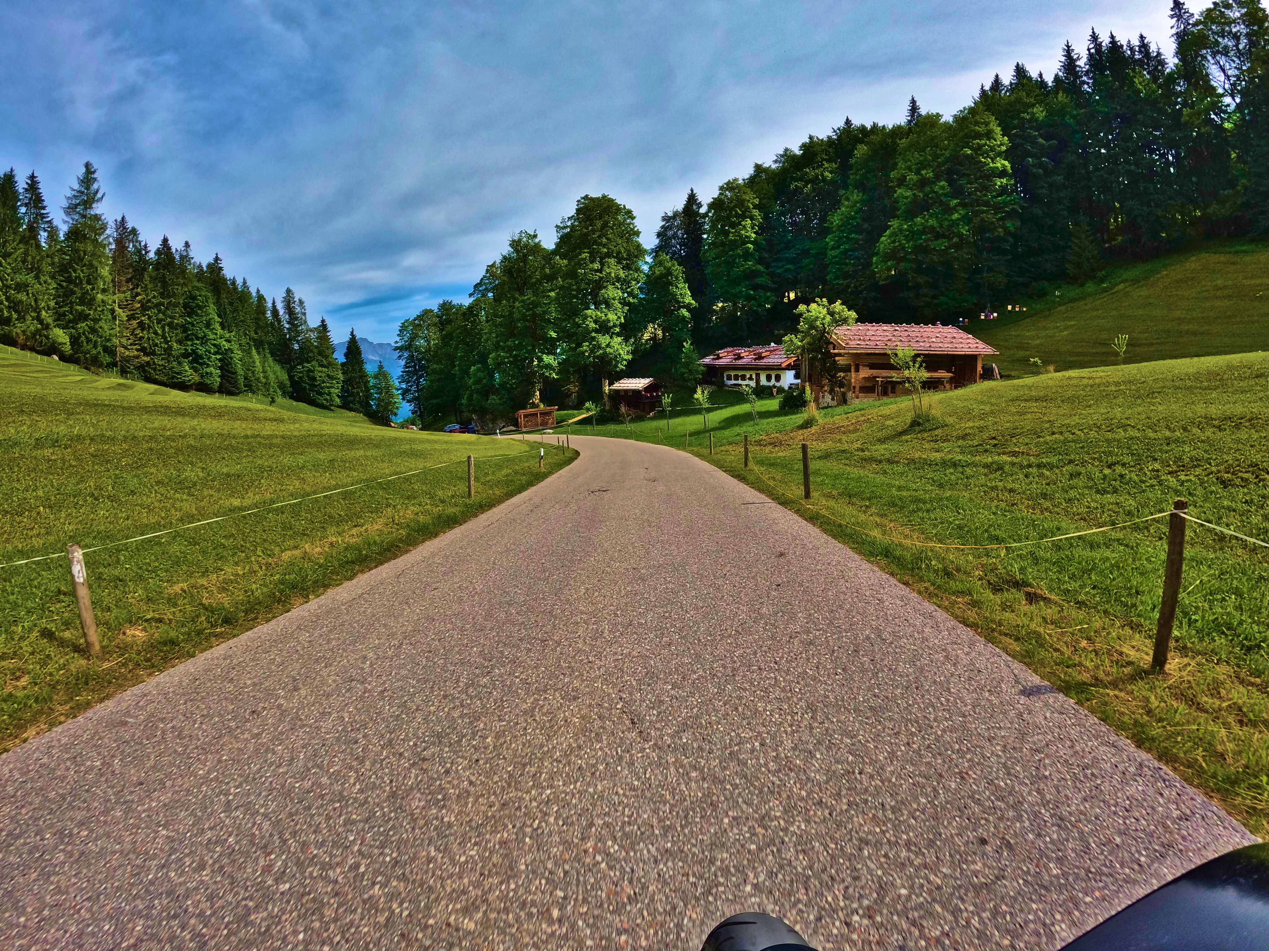 Abfahrt vom PK Vorderbrand