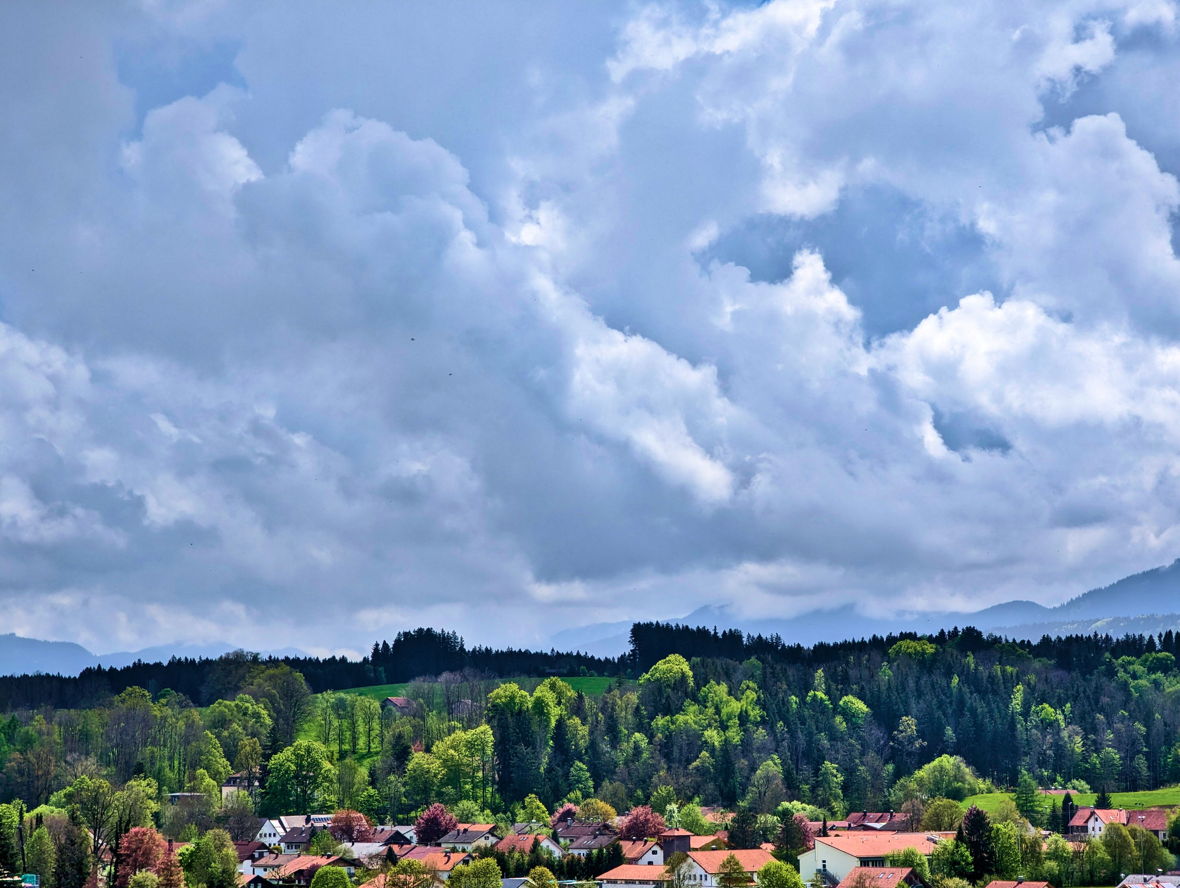 … Regen zu erkennen.