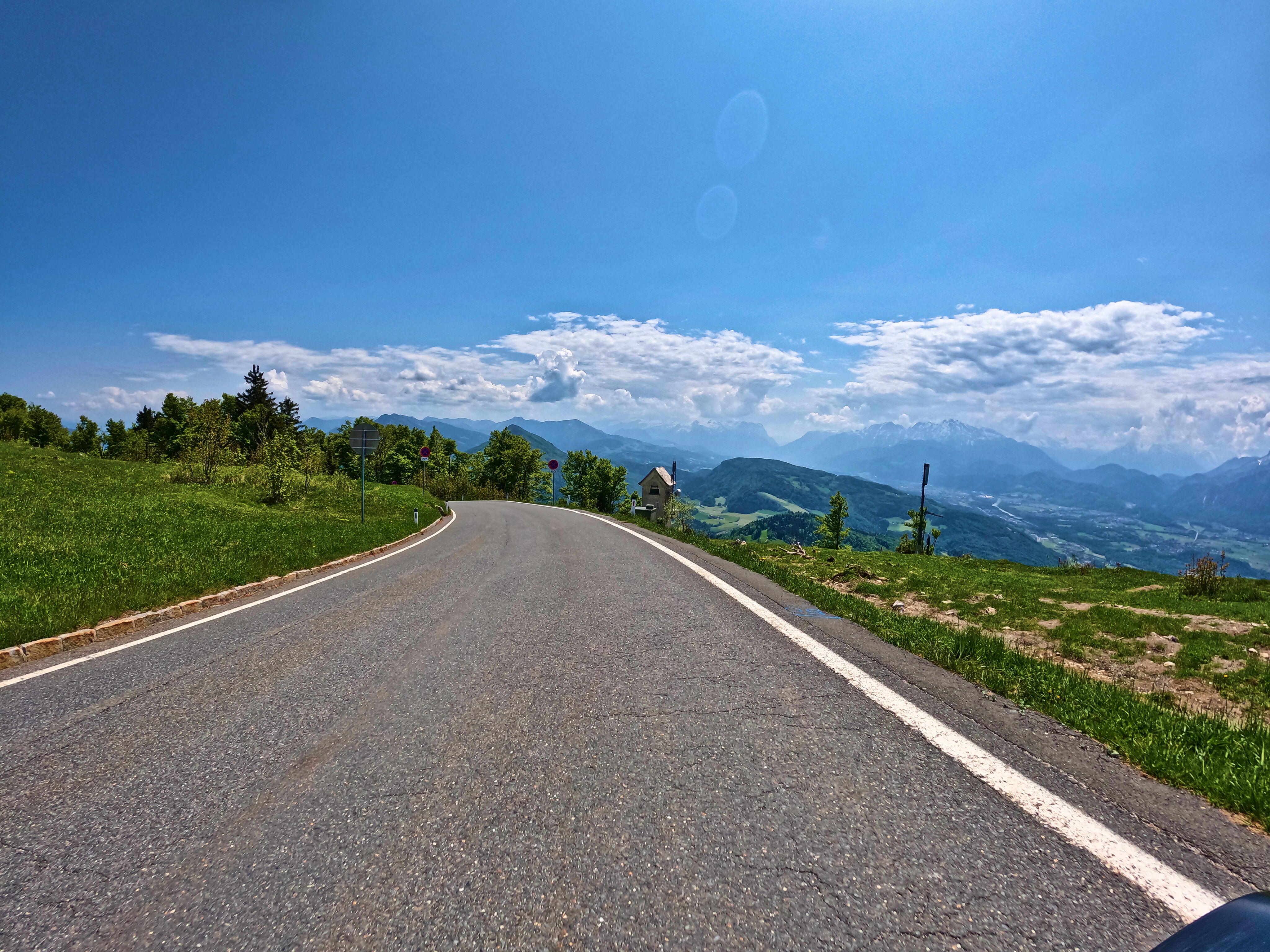 Ausblick und Abfahrt