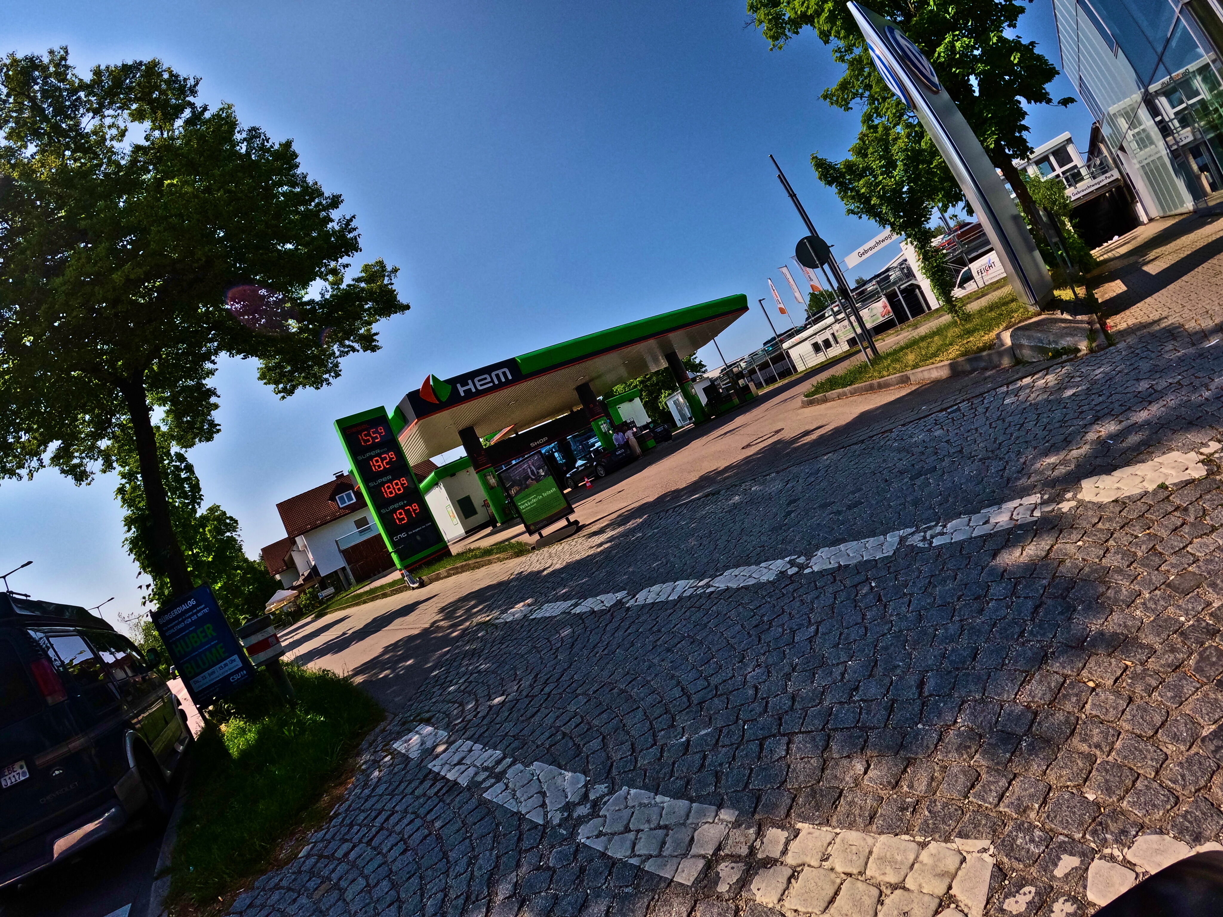 Die heimische Tankstelle