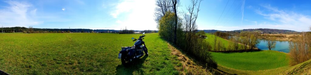 Tolle Aussicht auf den Inn, anderer Ausschnitt.