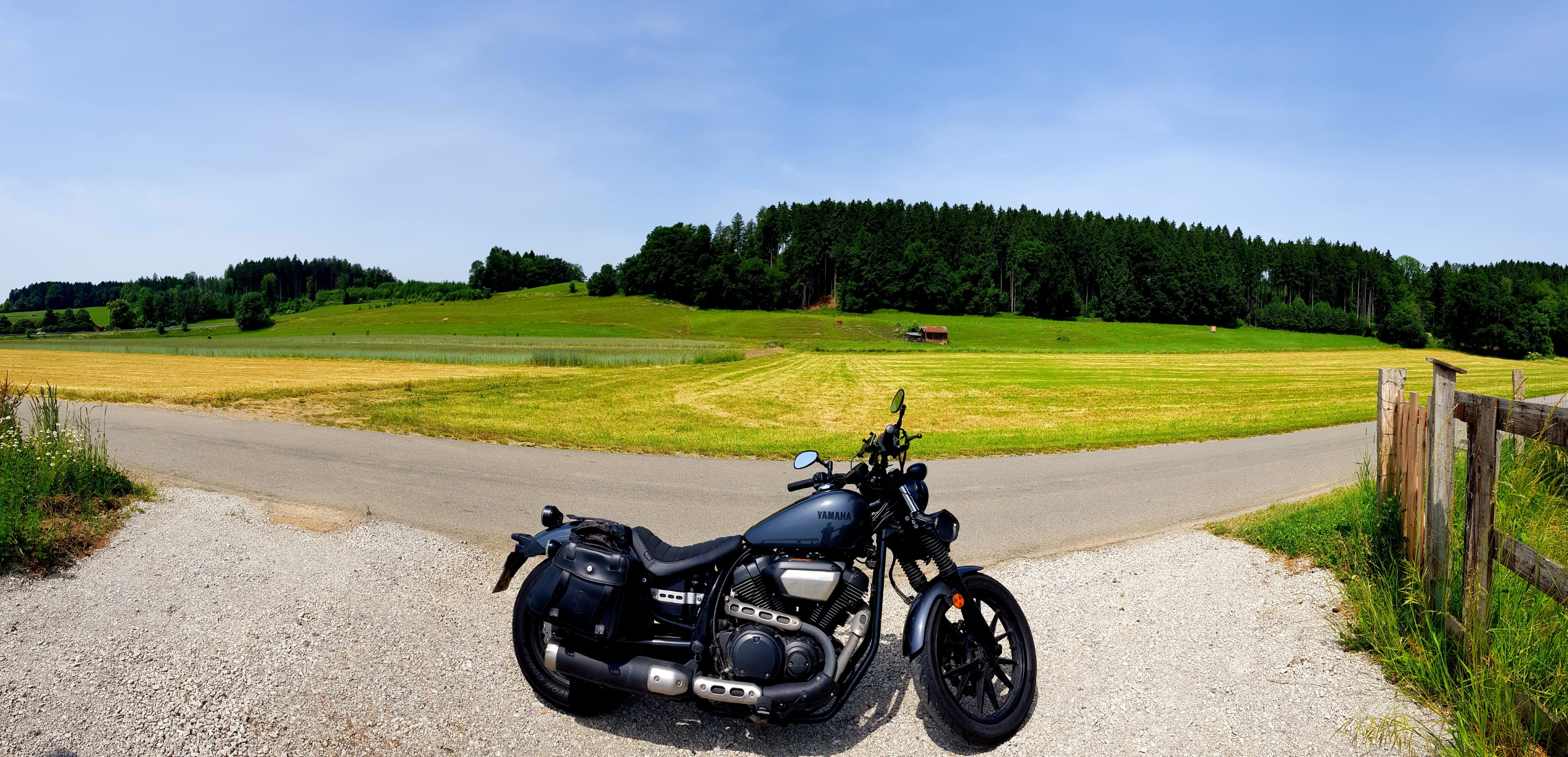 Kleine, noch nie gefahrene Wege im Nachbarlandkreis