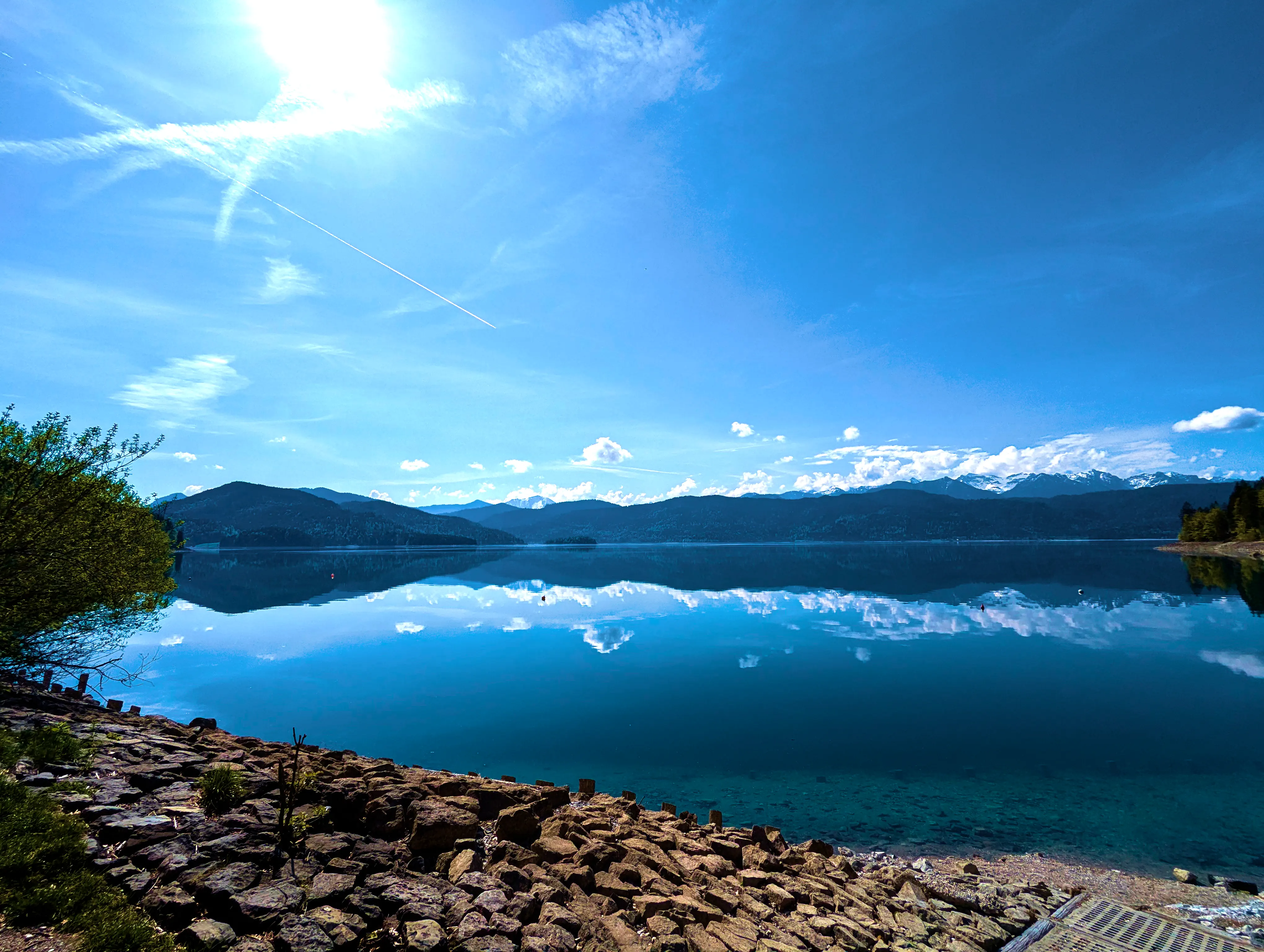 Blick auf den Walchensee