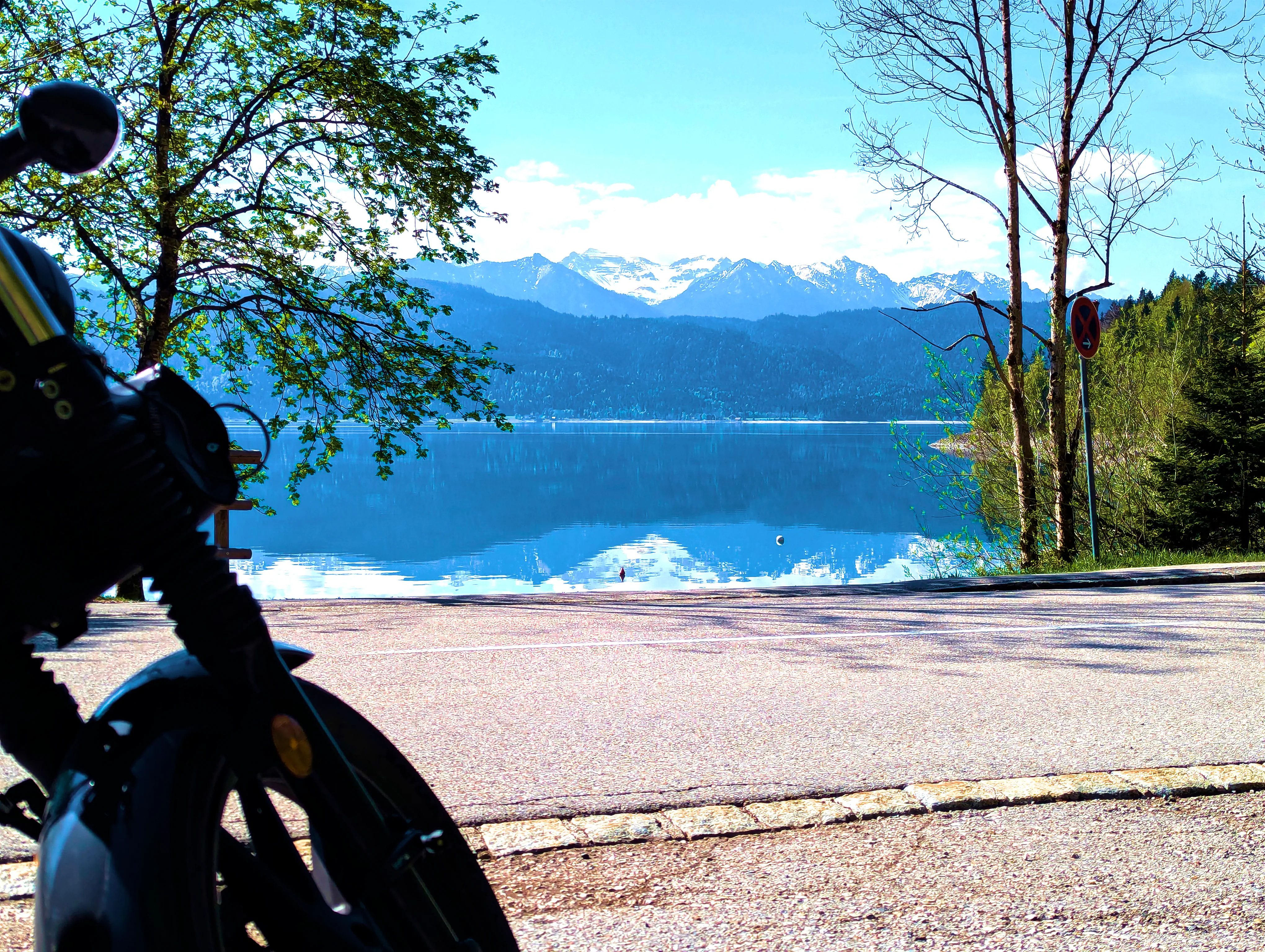 Blick auf den Walchensee