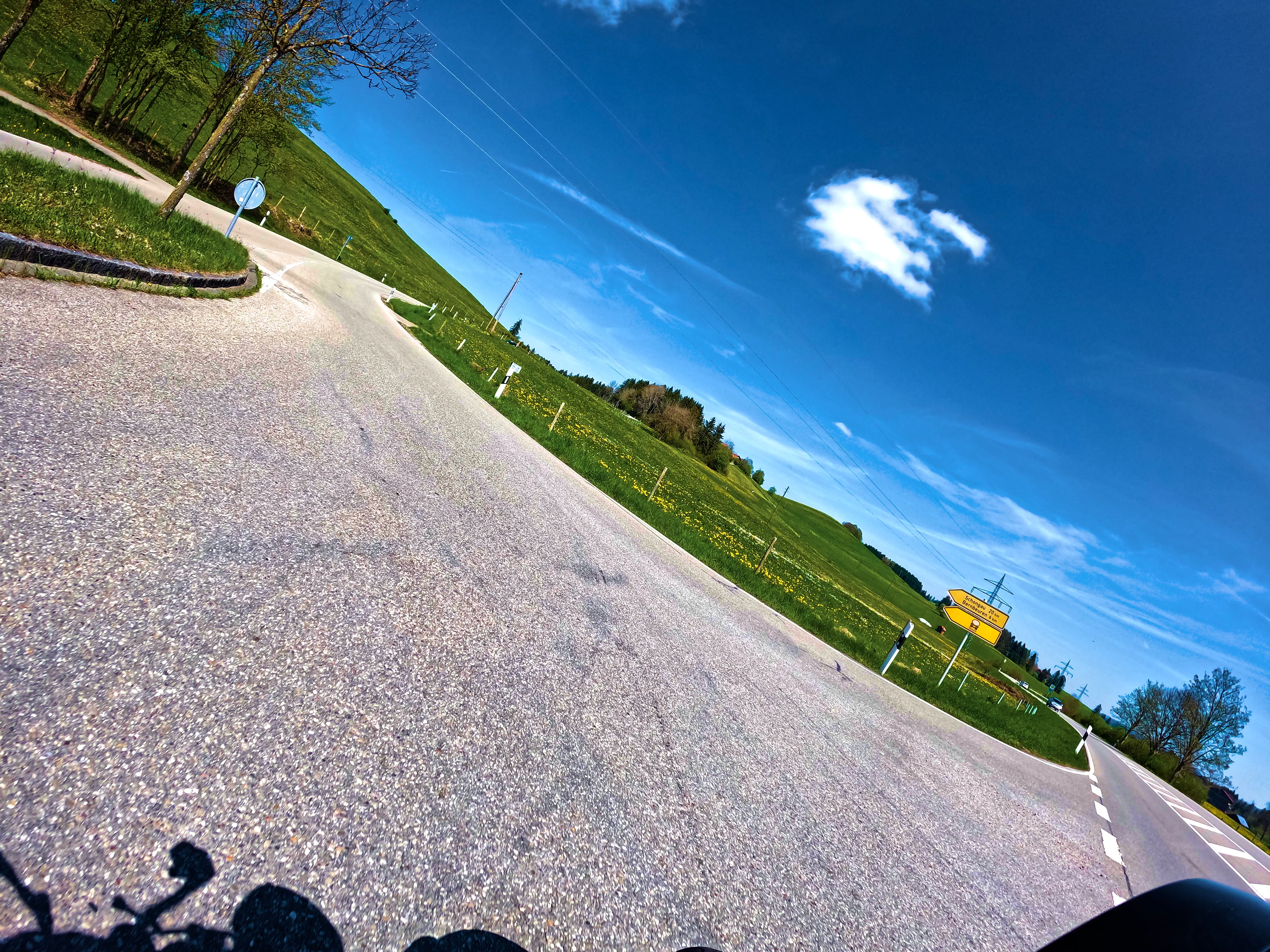 Weiter auf kleinen Straßen