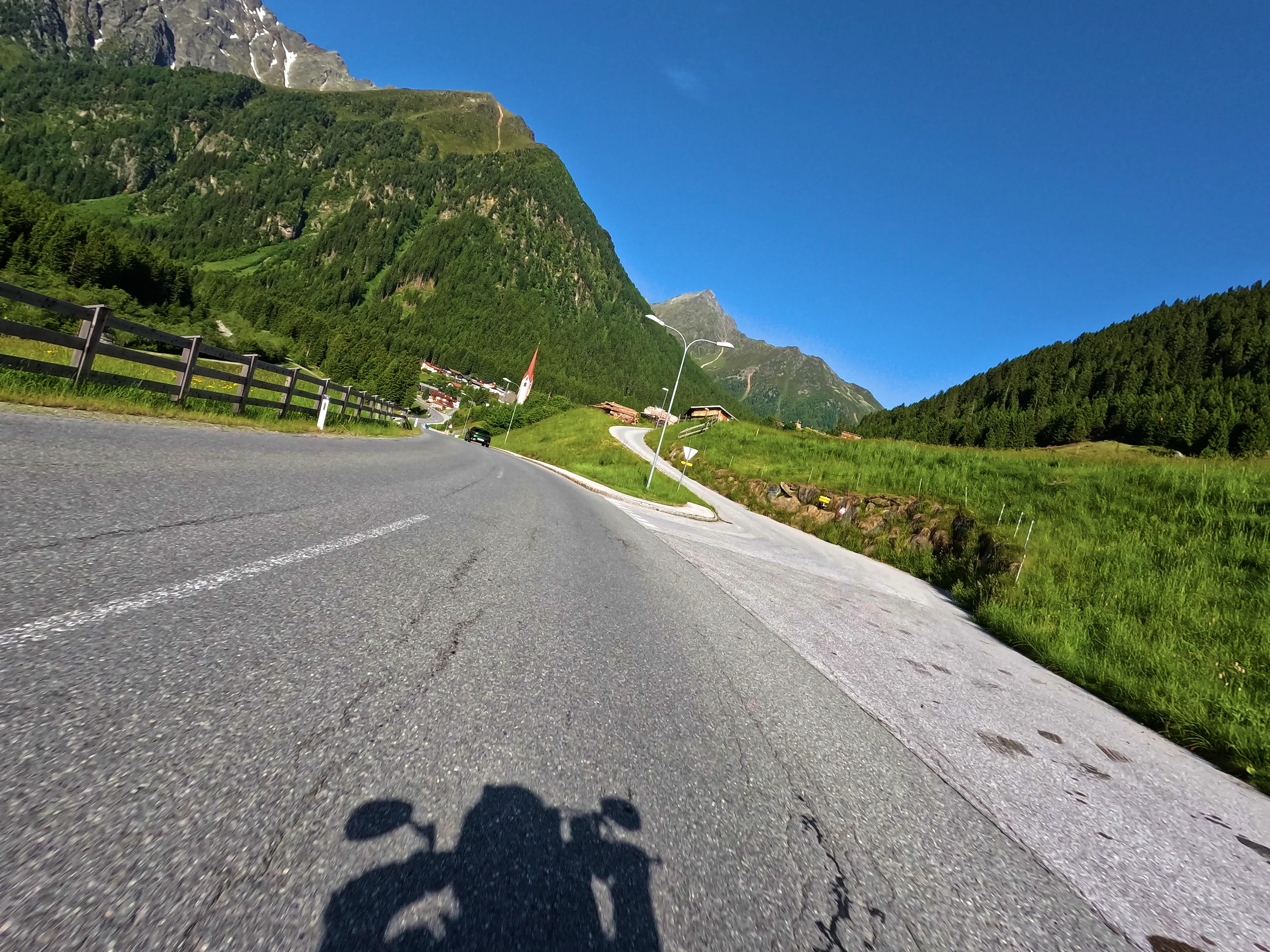 Kurvig Richtung Kühtai