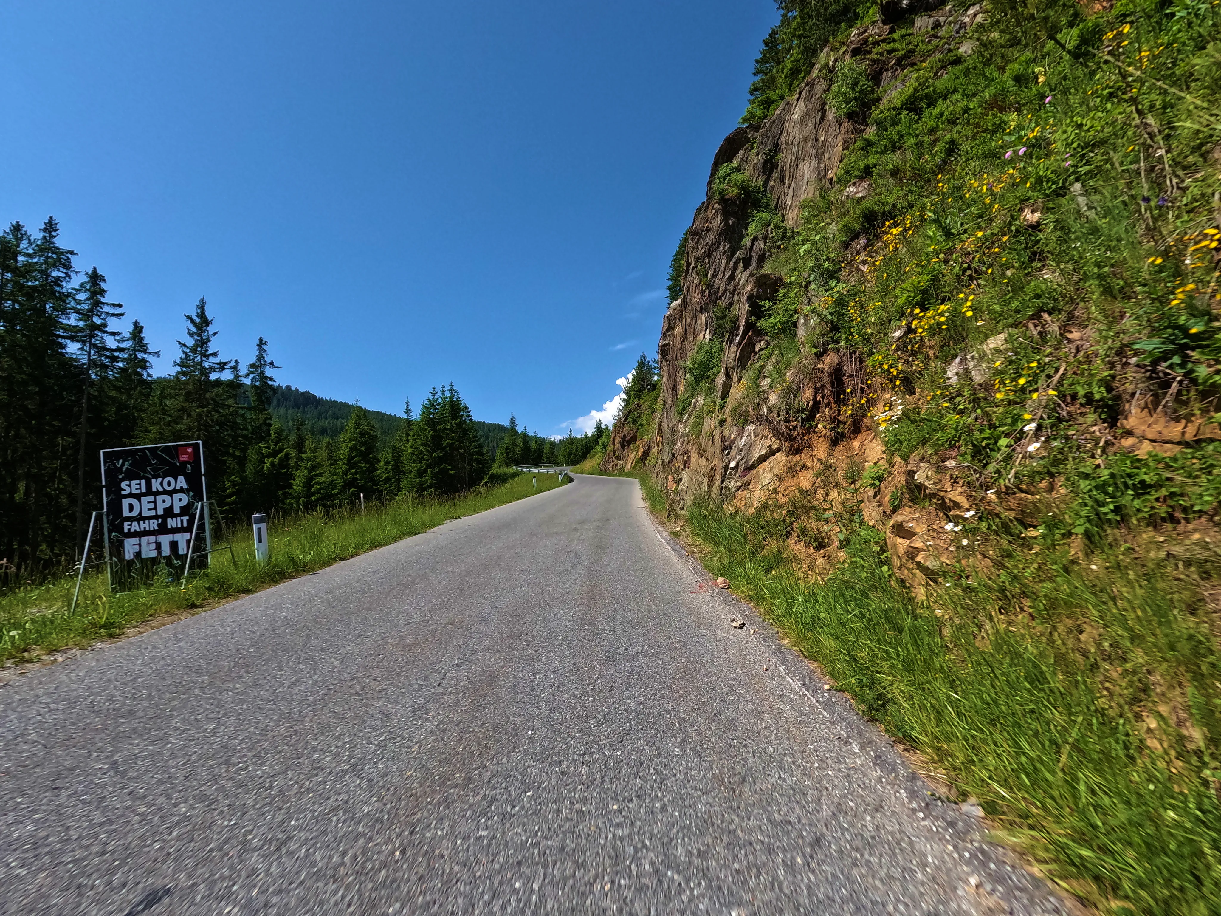 Auffahrt Pillerhöhe