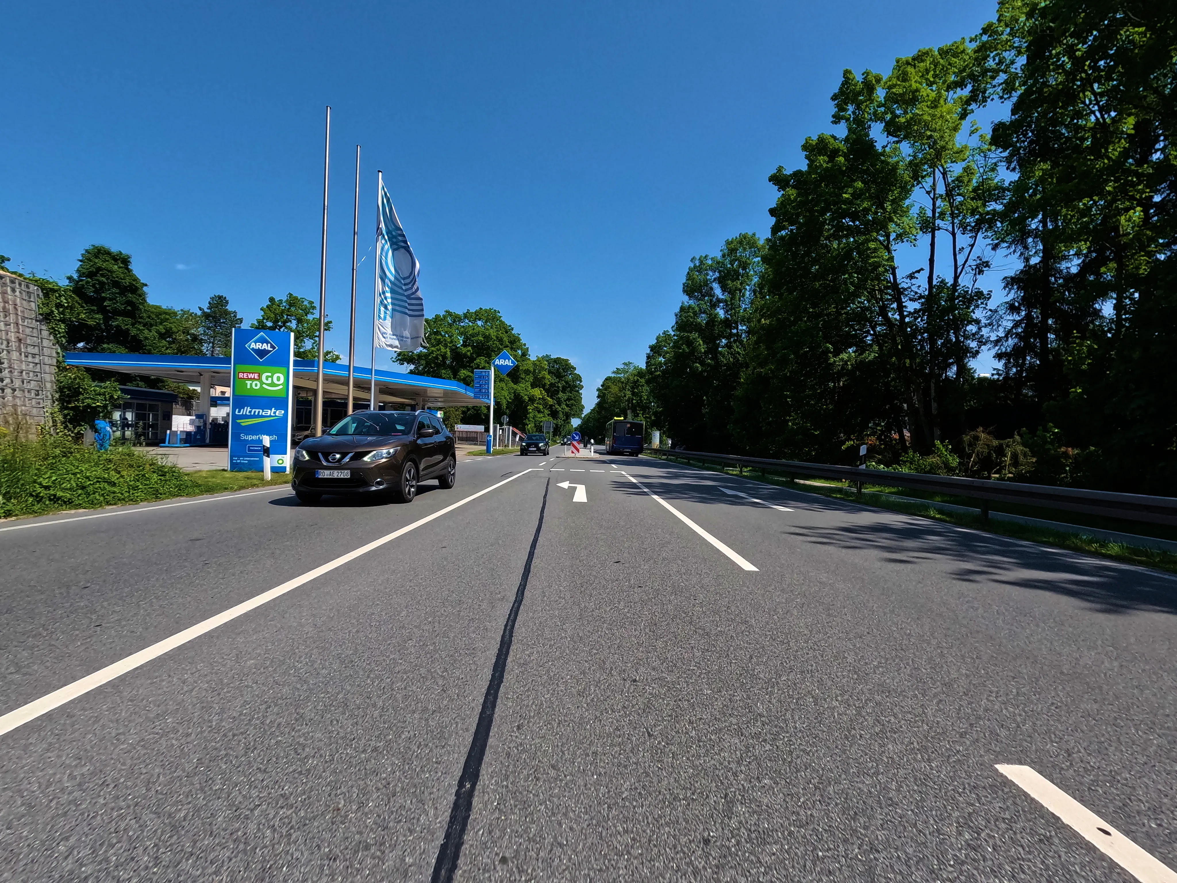 Heimische Tankstelle