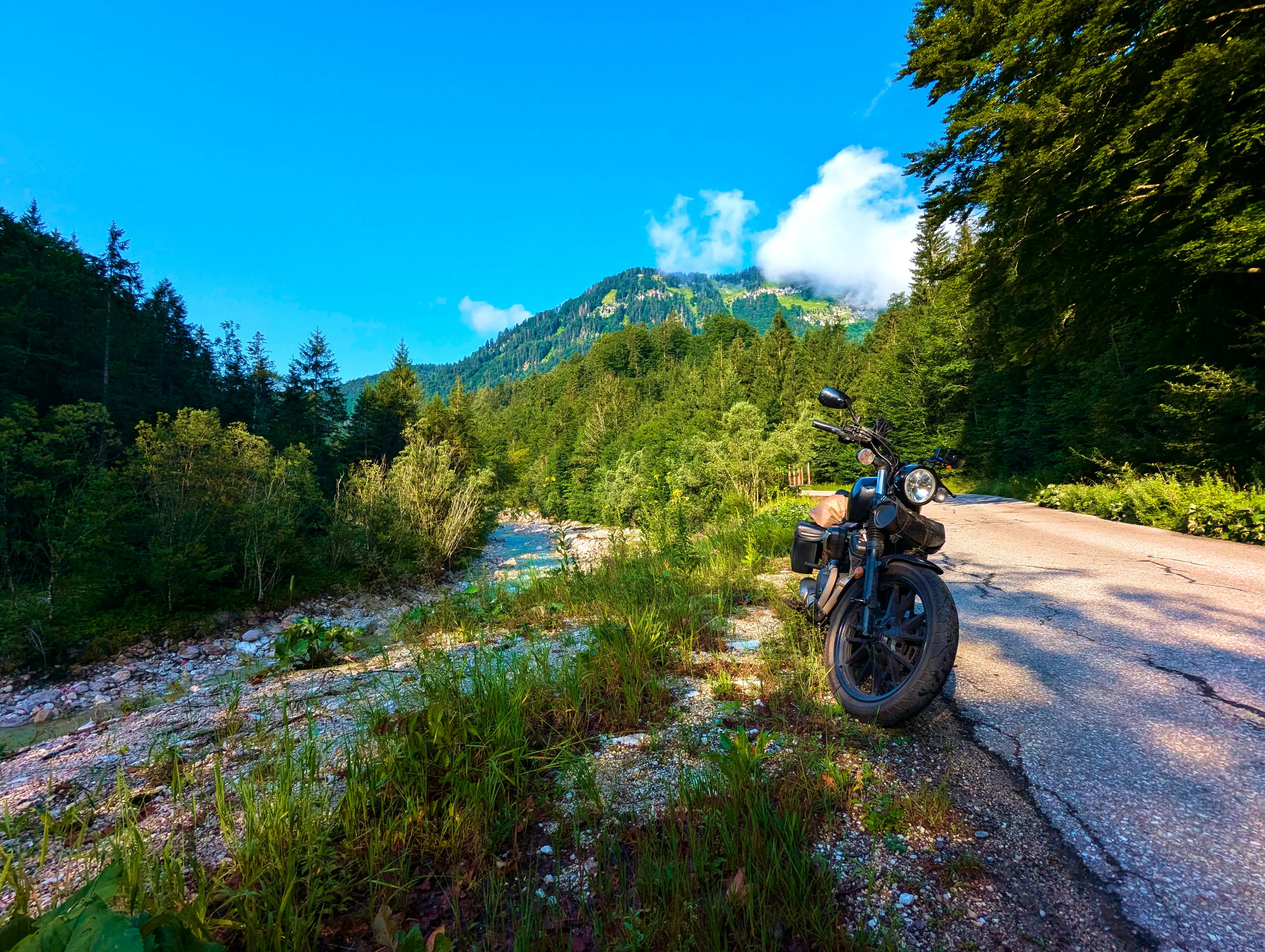 Fotostopp am Weißenbach