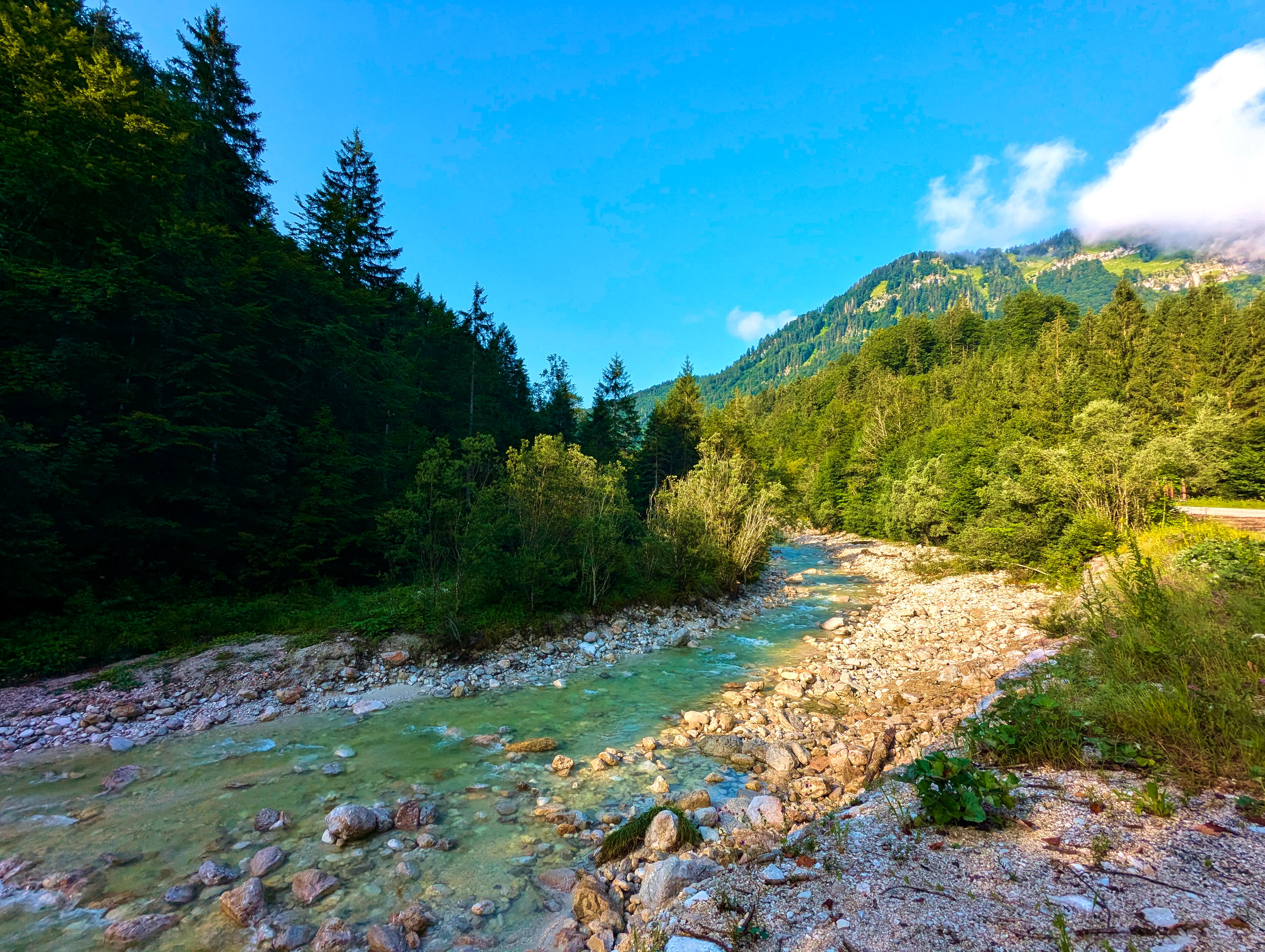 Fotostopp am Weißenbach