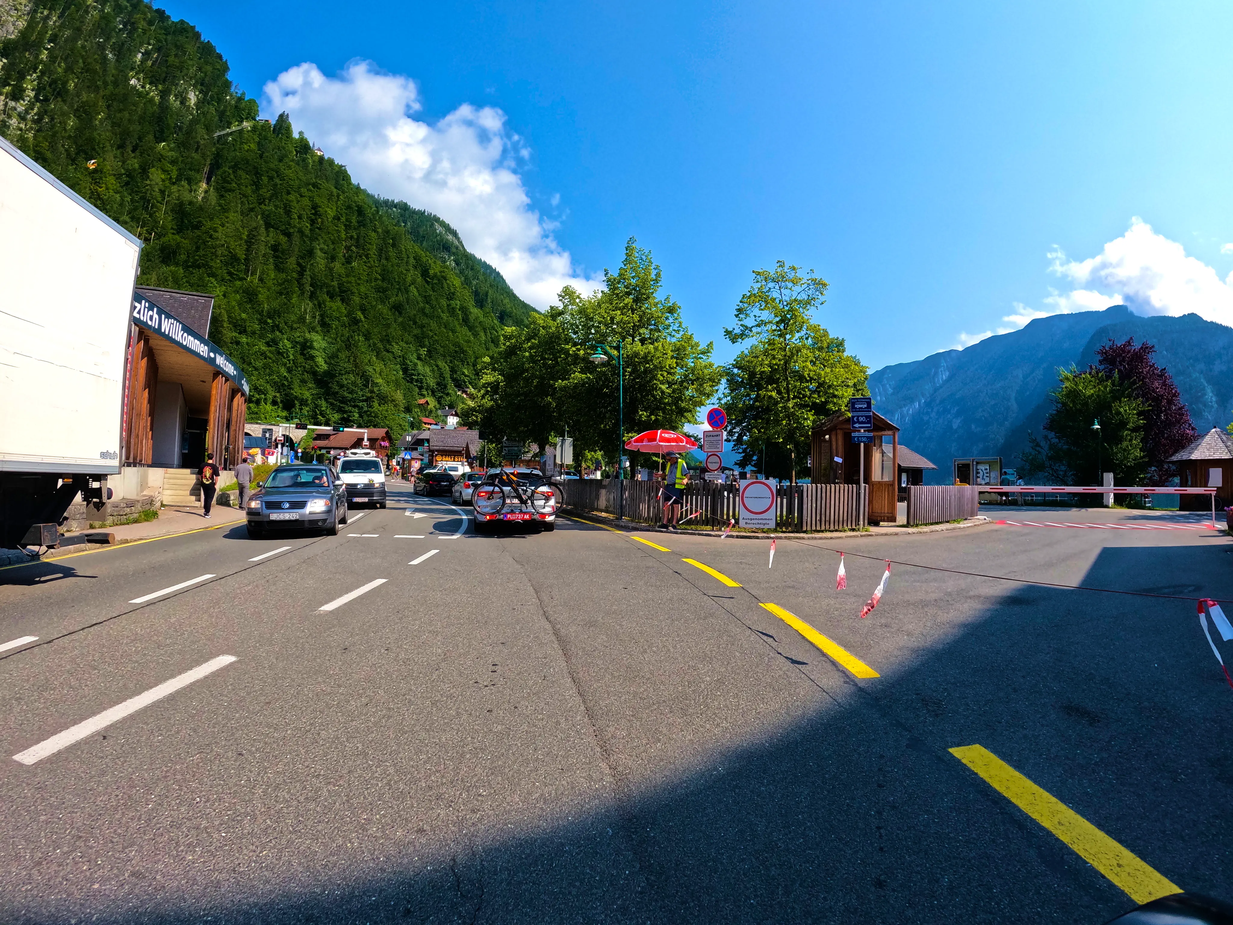 … viel los in Hallstatt!