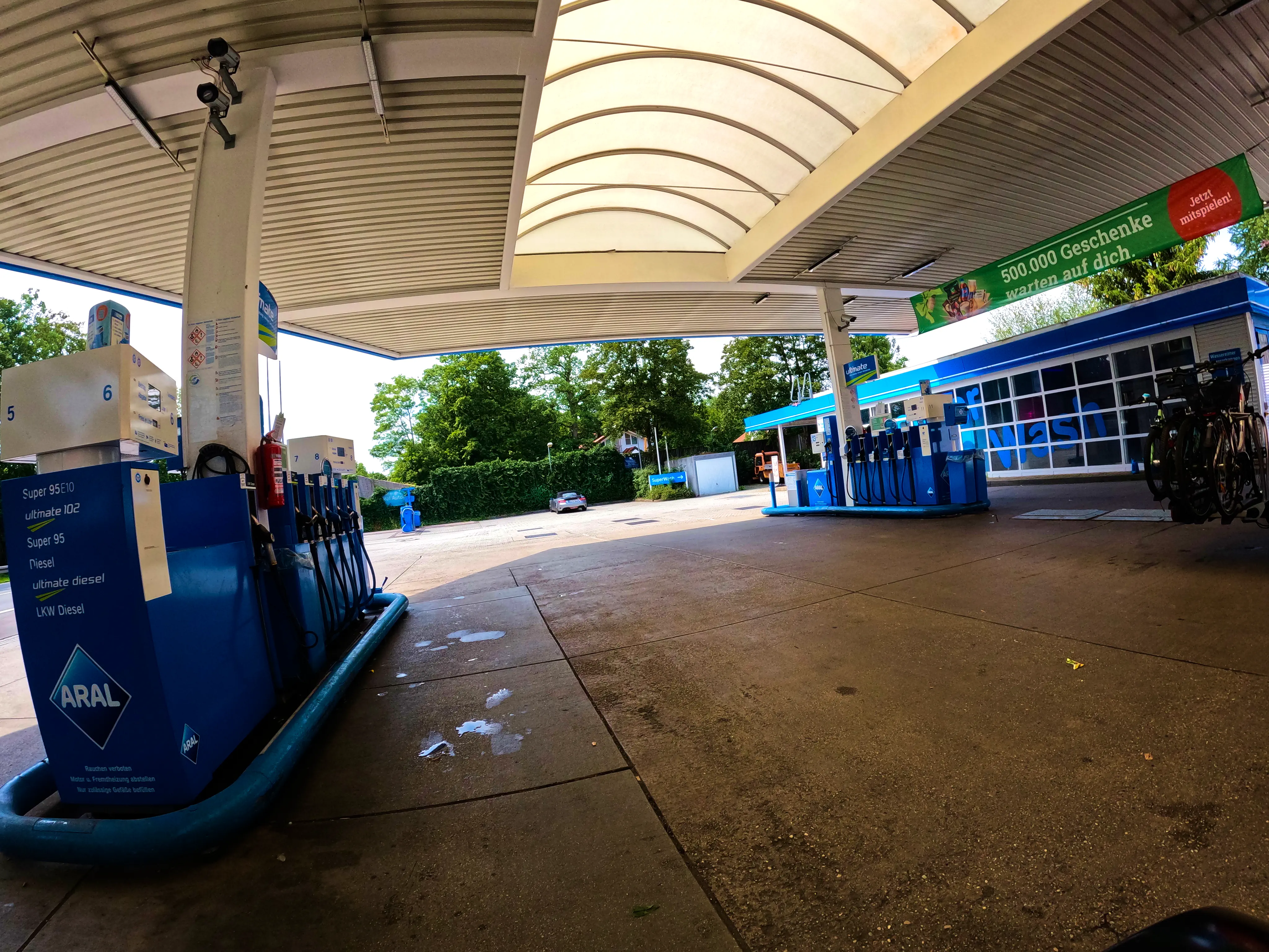 Die heimische Tankstelle