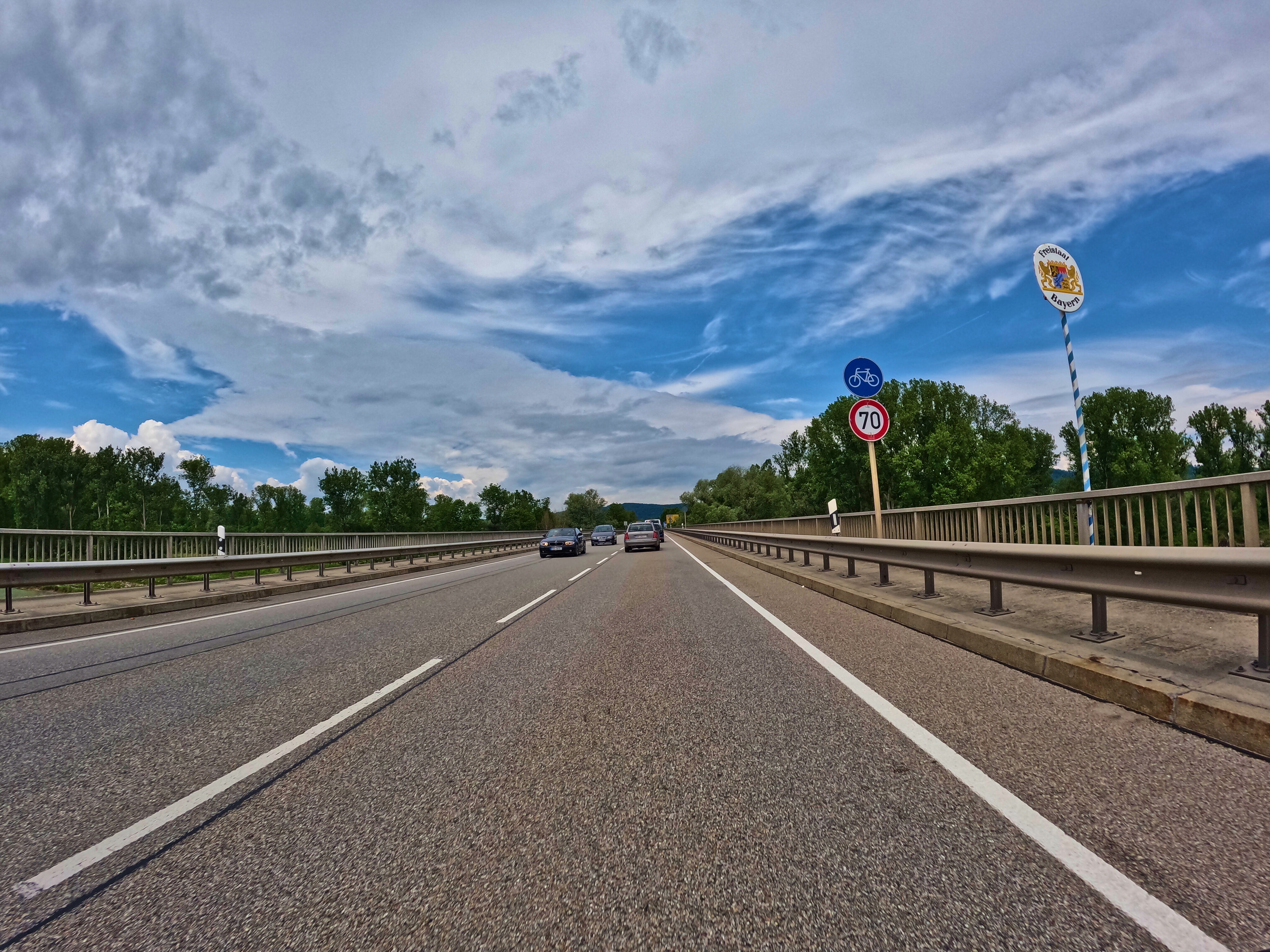 … zurück nach Bayern, …