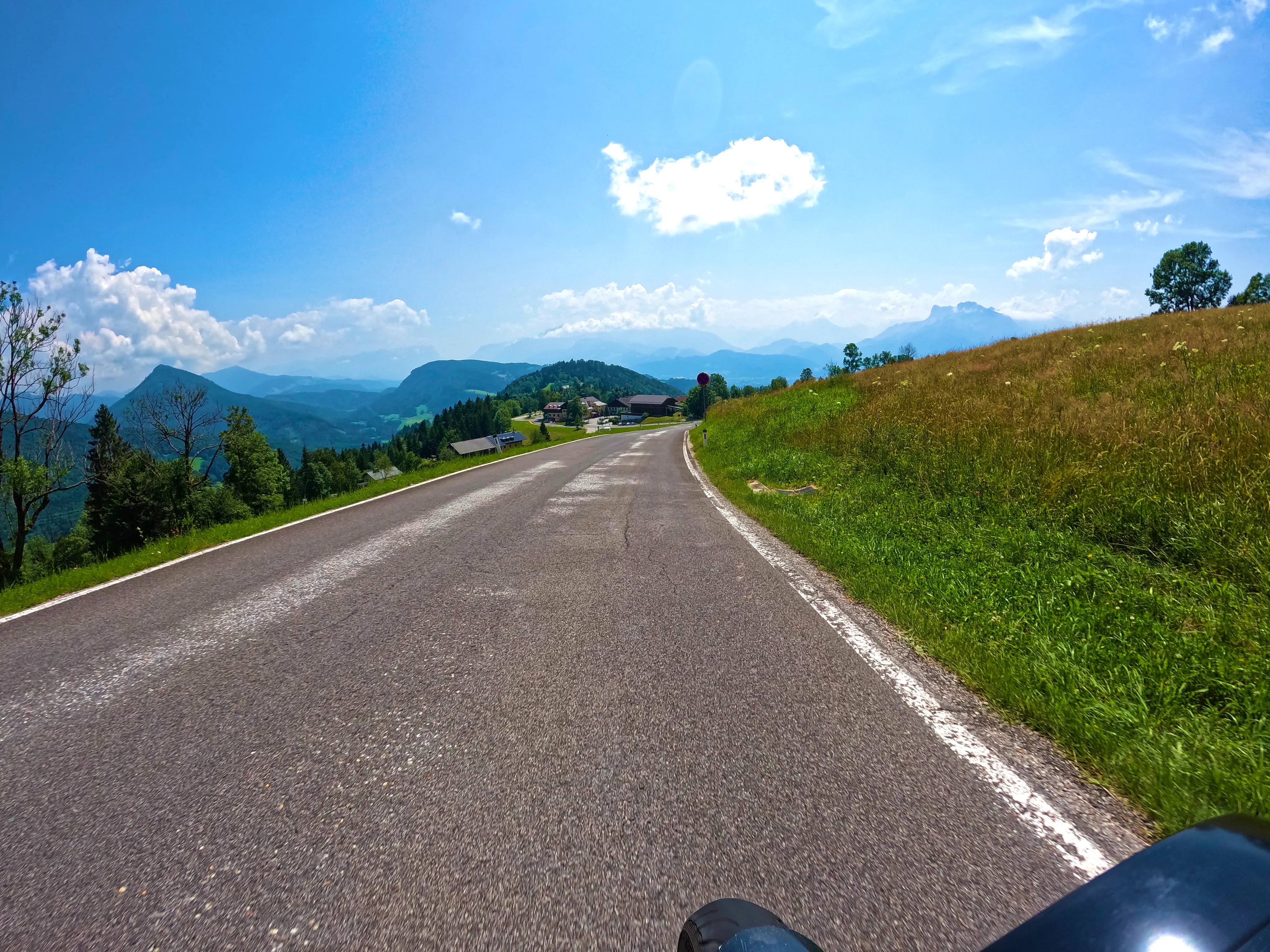 … Ausblick bei der …