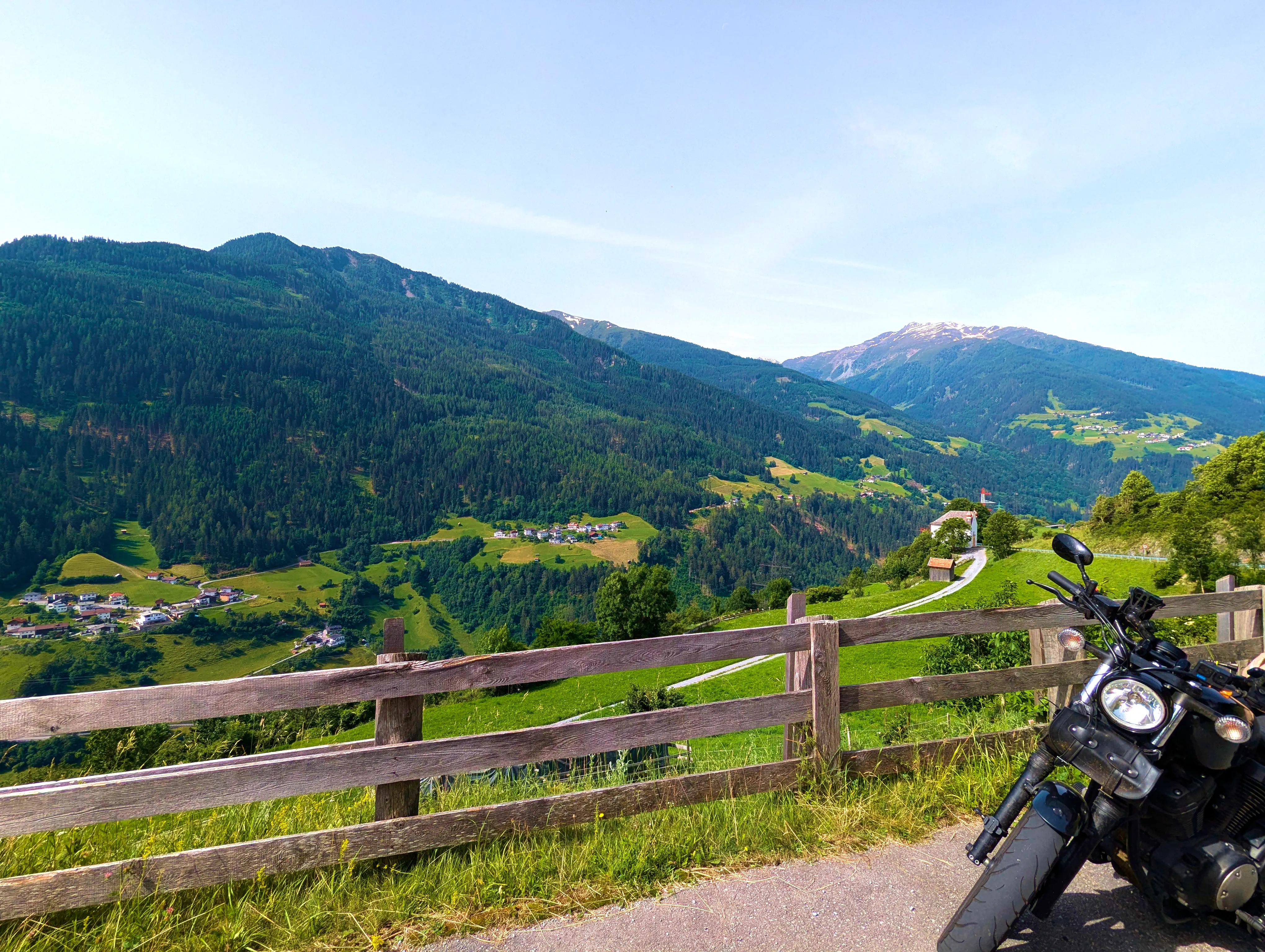 … mit toller Aussicht.