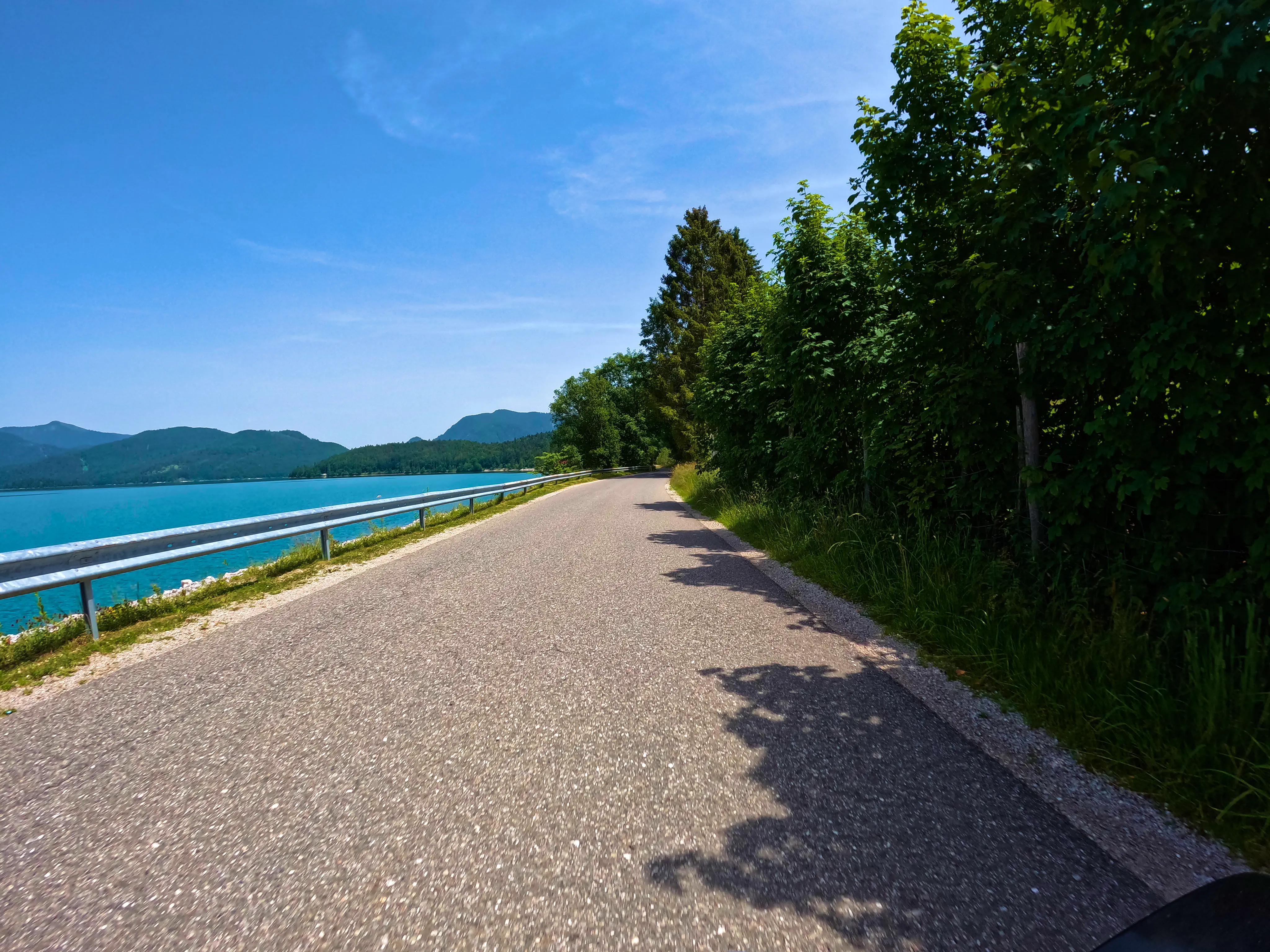 Entlang am Walchensee
