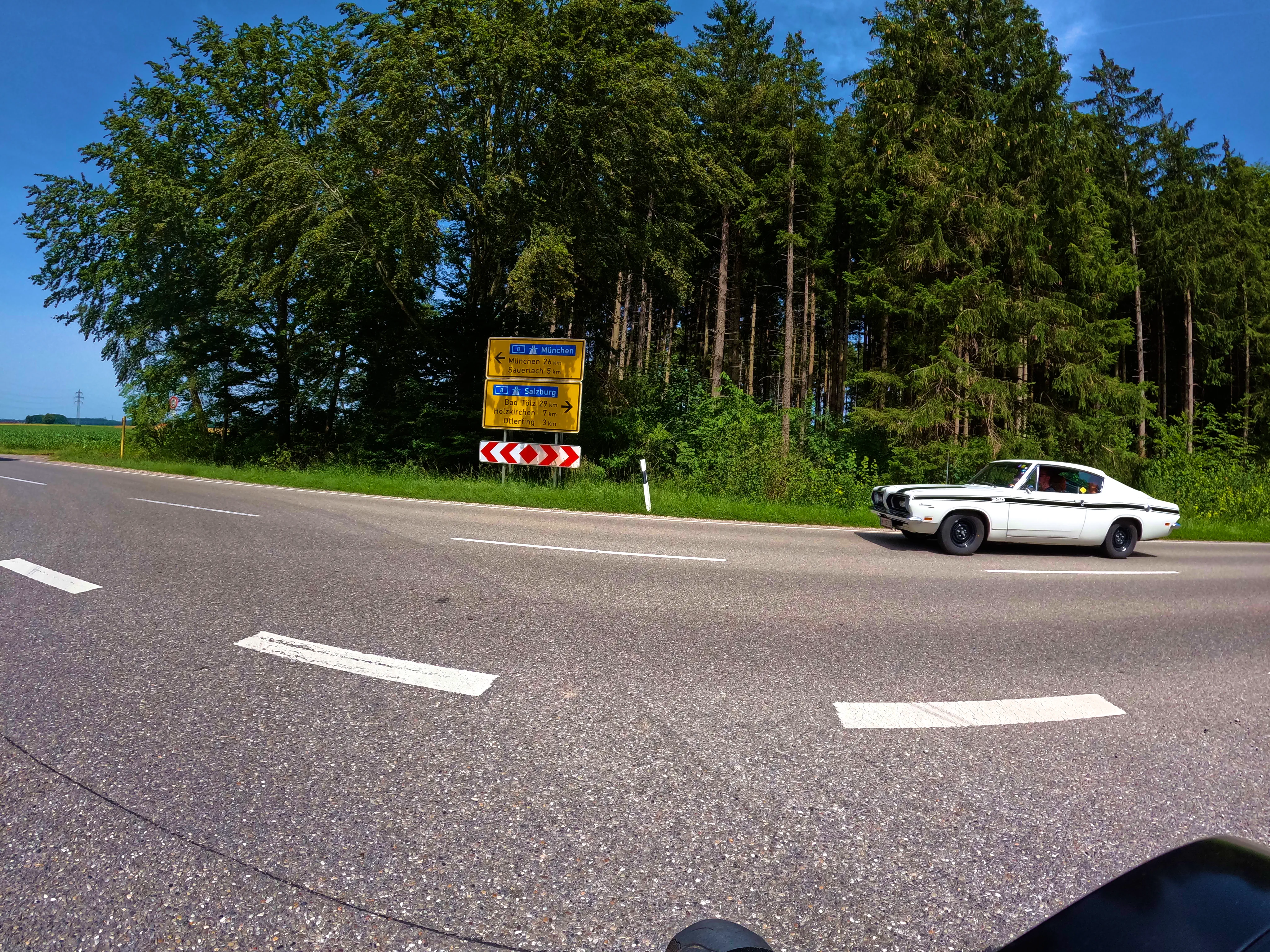 Mit einer schönen Begegnung …