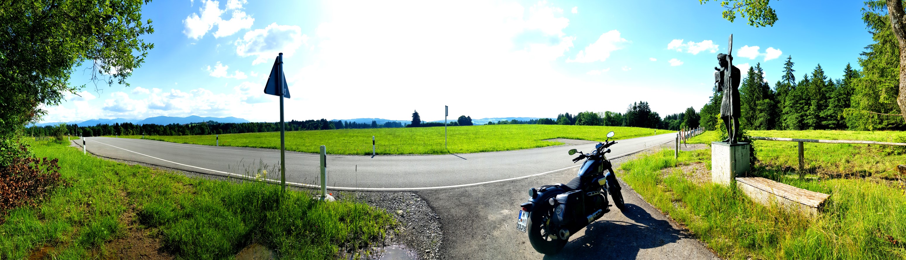 Ein schöner Motorradtag geht auch mal zu Ende