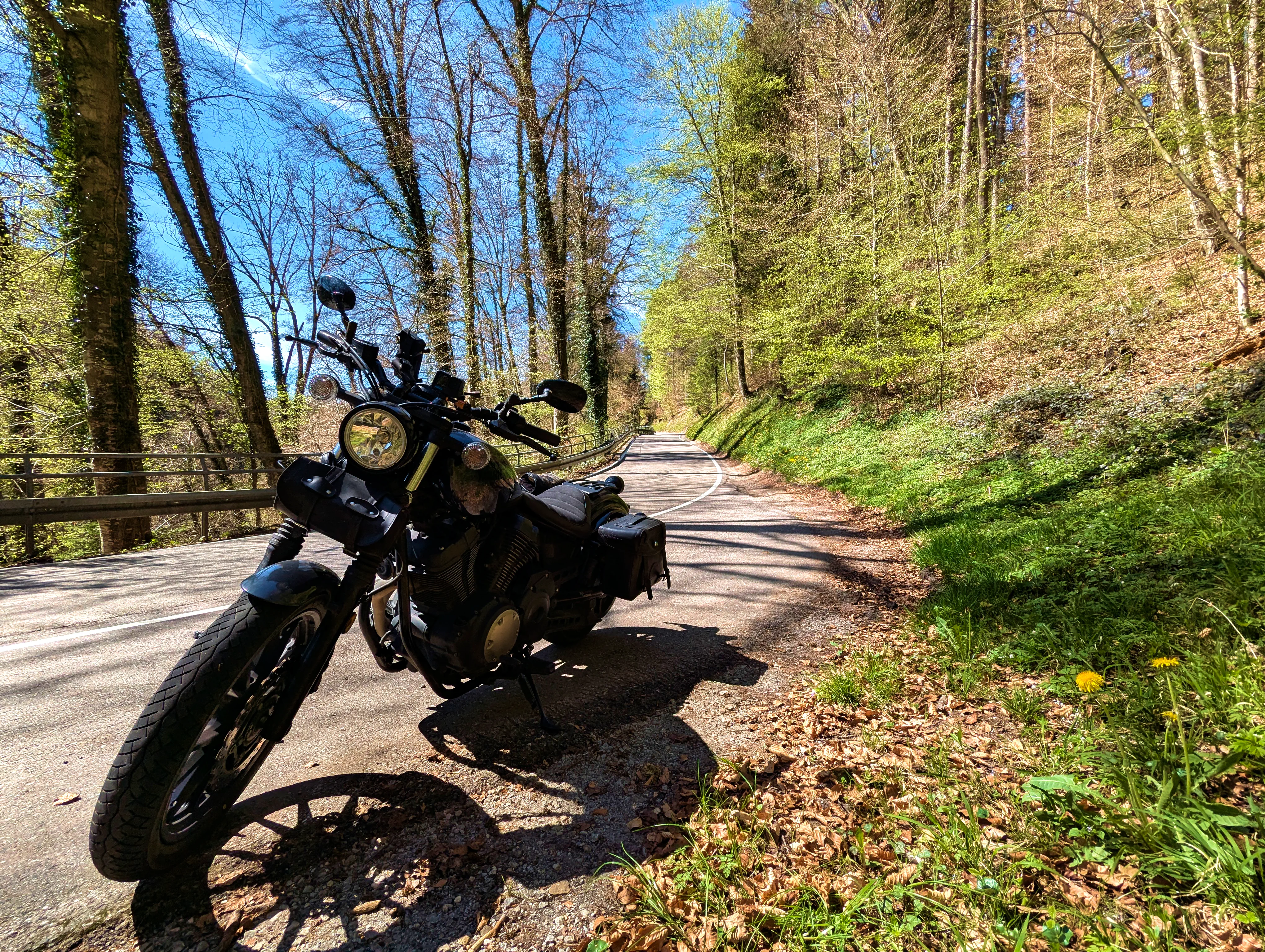 Pause an der Hausstrecke