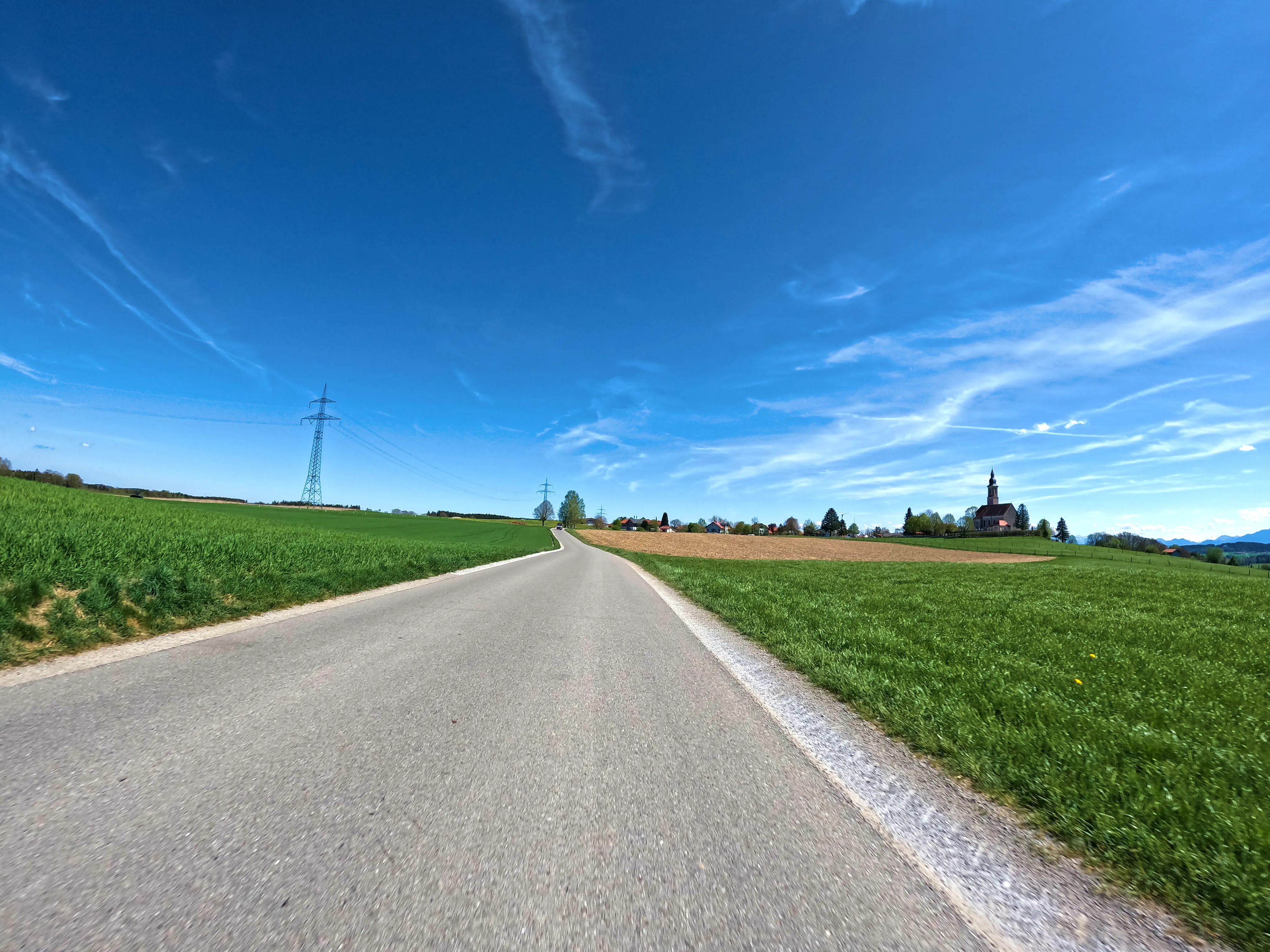 Durch kleine Dörfer …