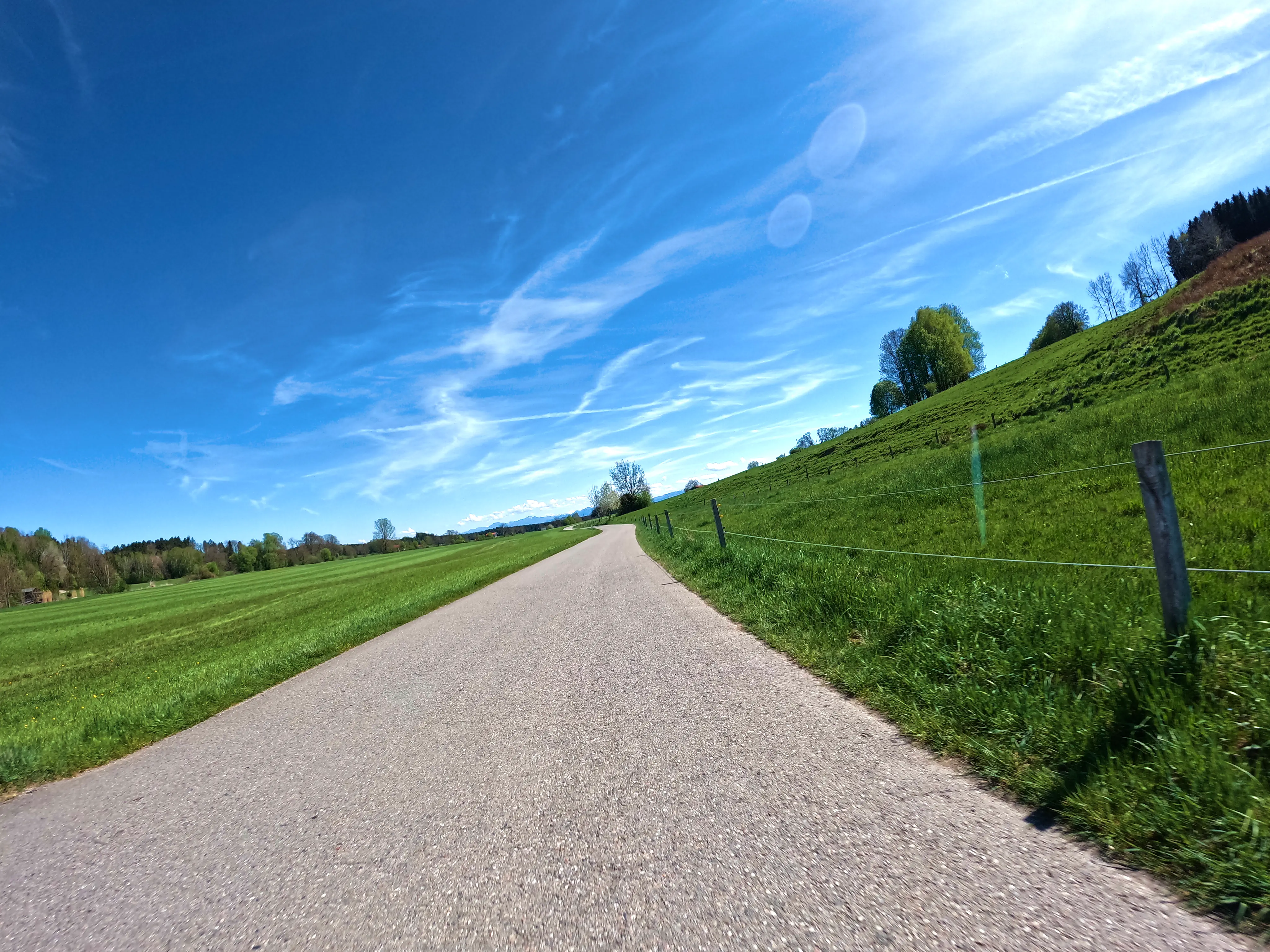 Wenig befahrene Straßen