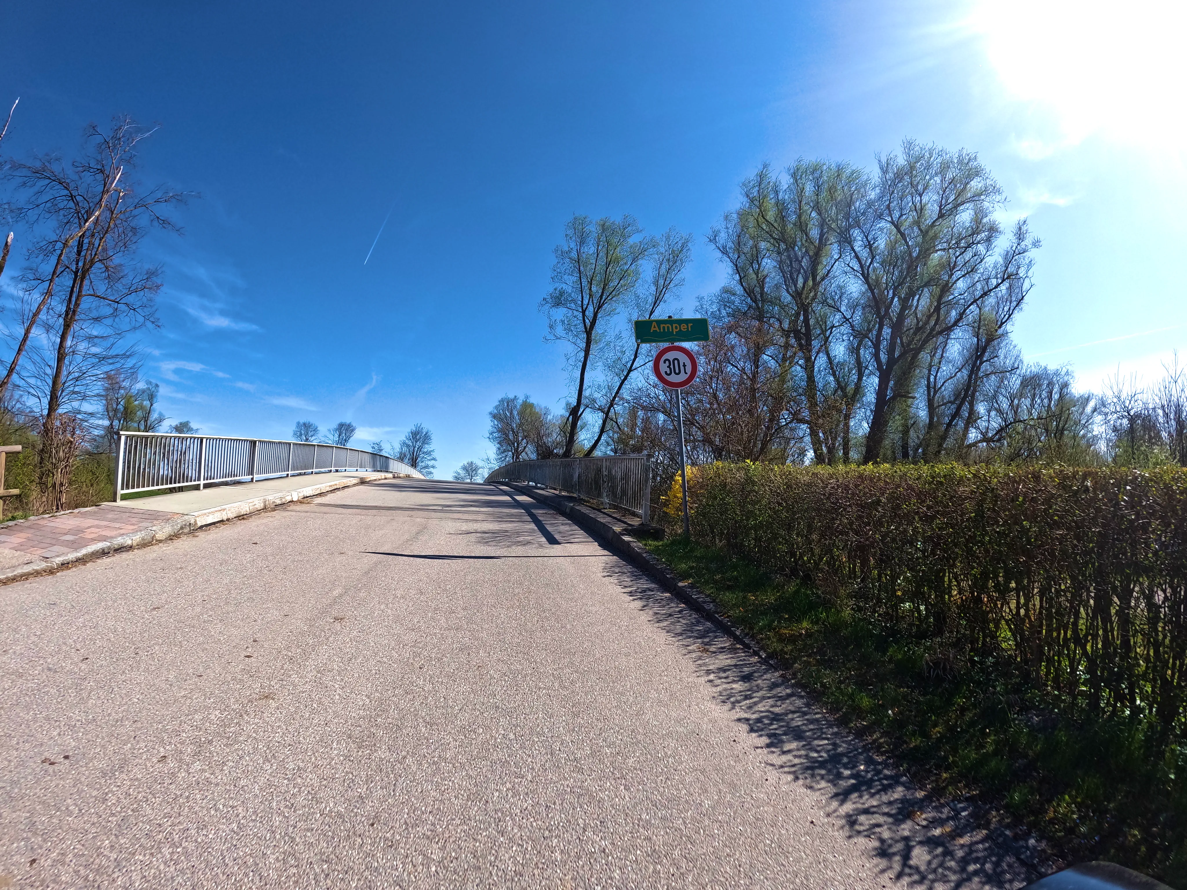 Über die Amper &hellip;