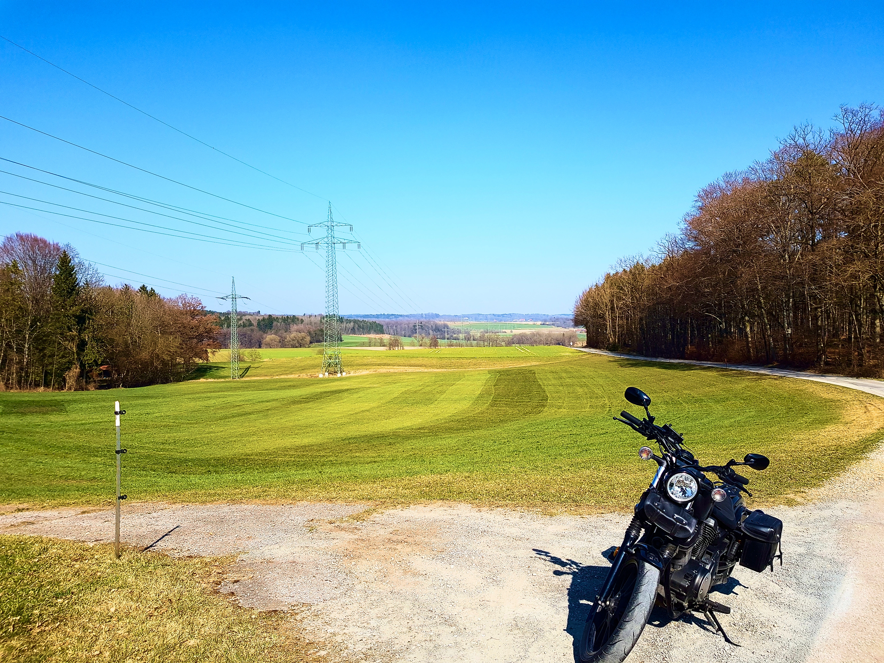 Das Wetter letzten Samstag, mehr als nur ein Hauch von Frühling