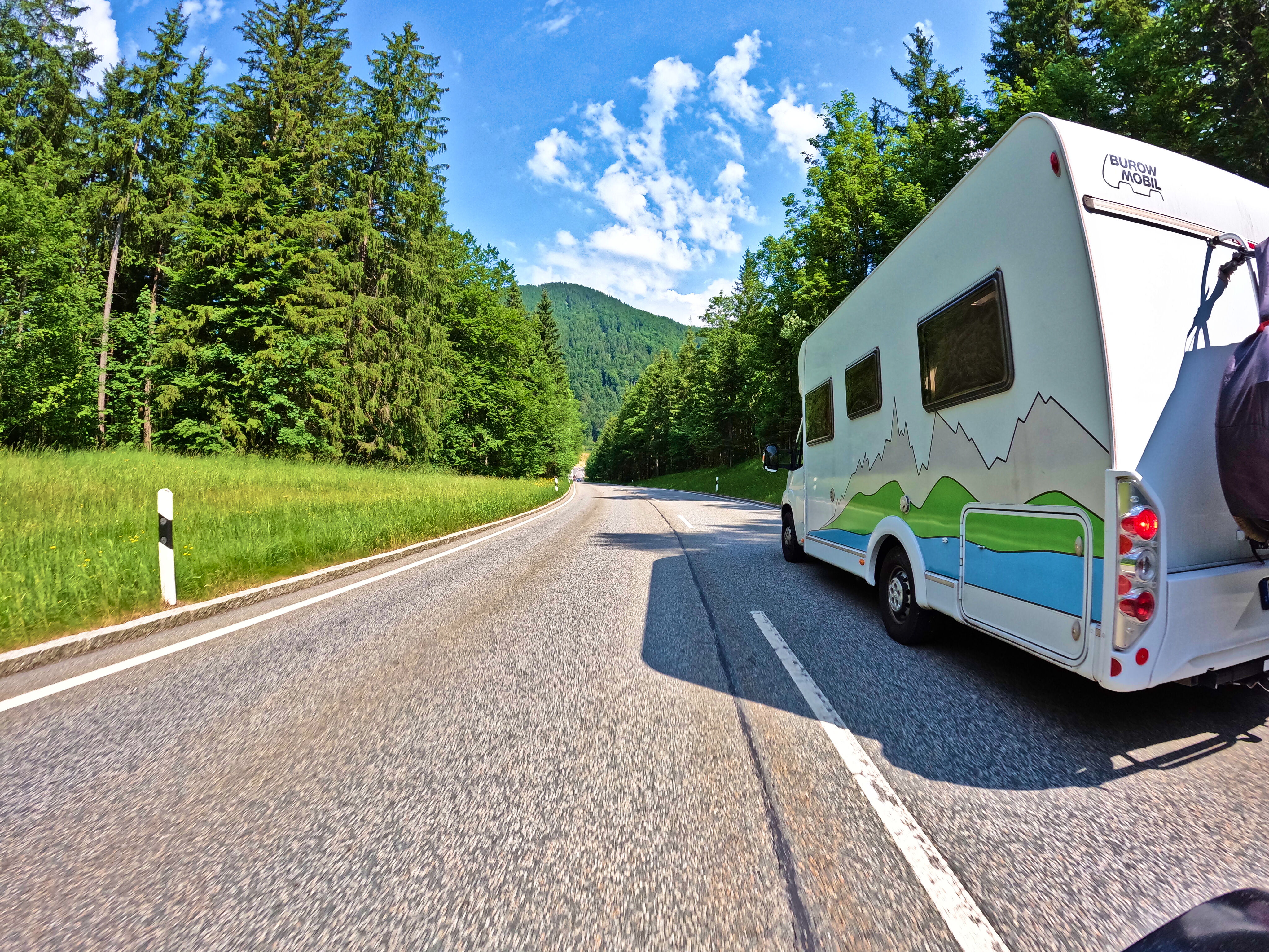 … sich ein Rennen.