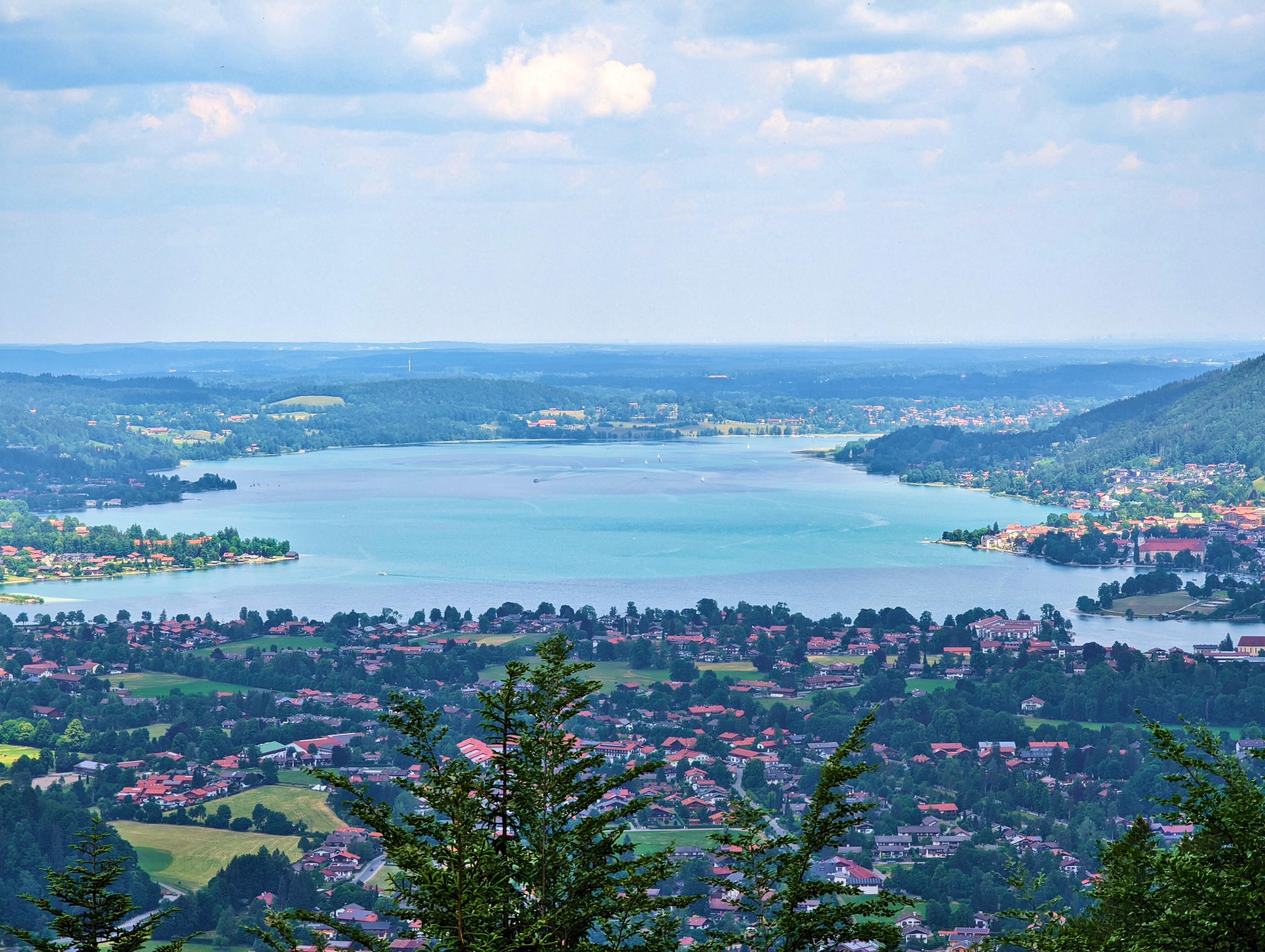 … Tegernsee von oben