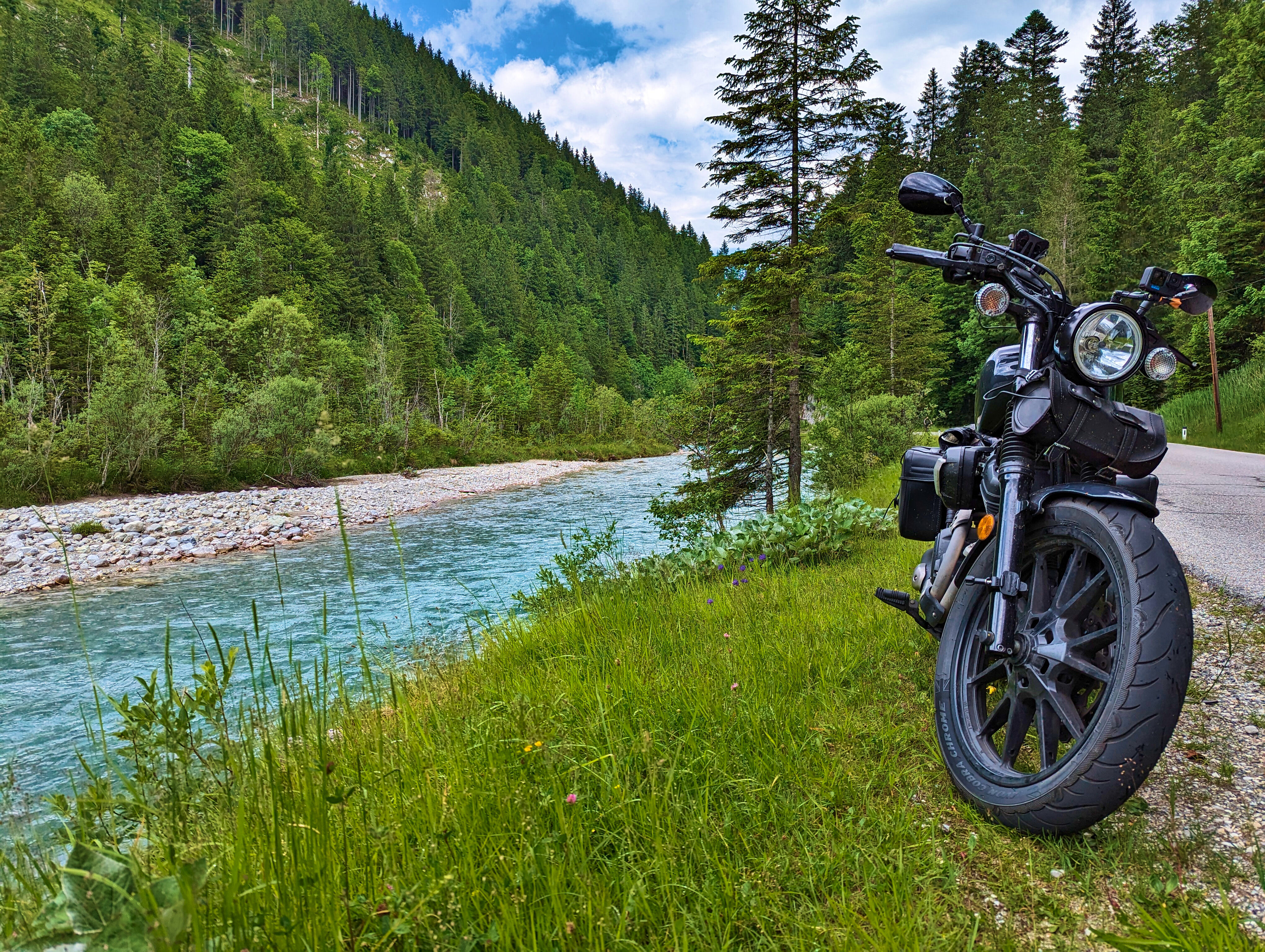 Ein erster Stopp …