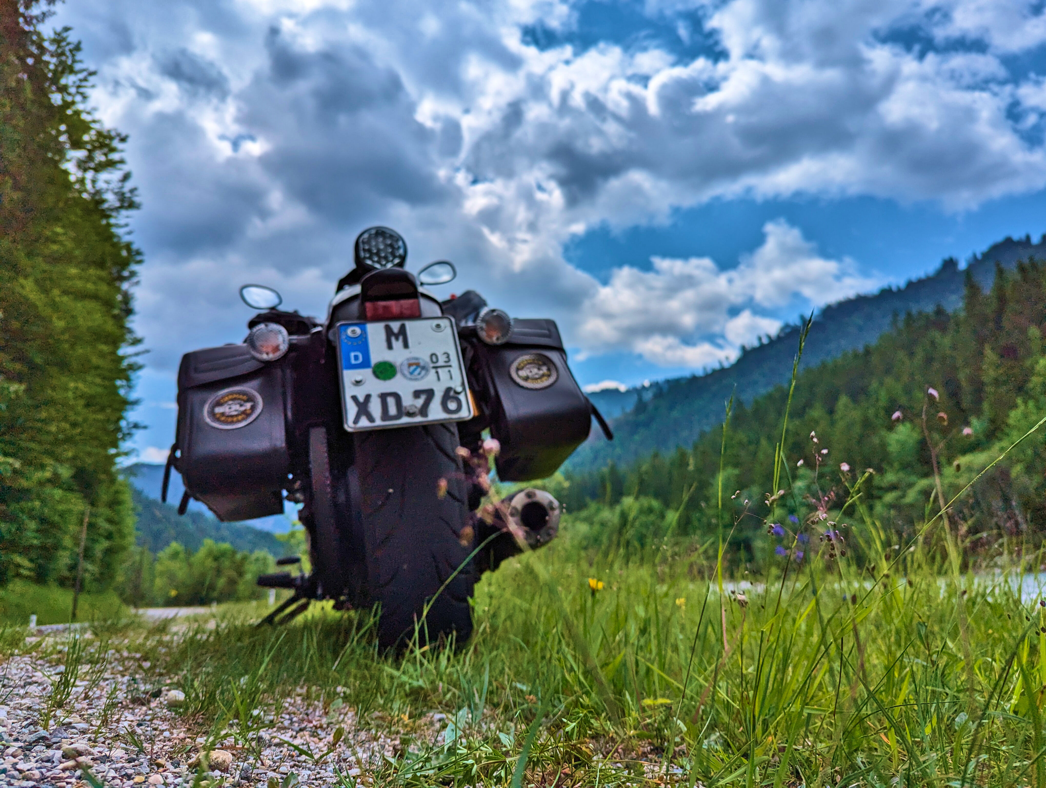 … auf dem Weg zum Ahornboden