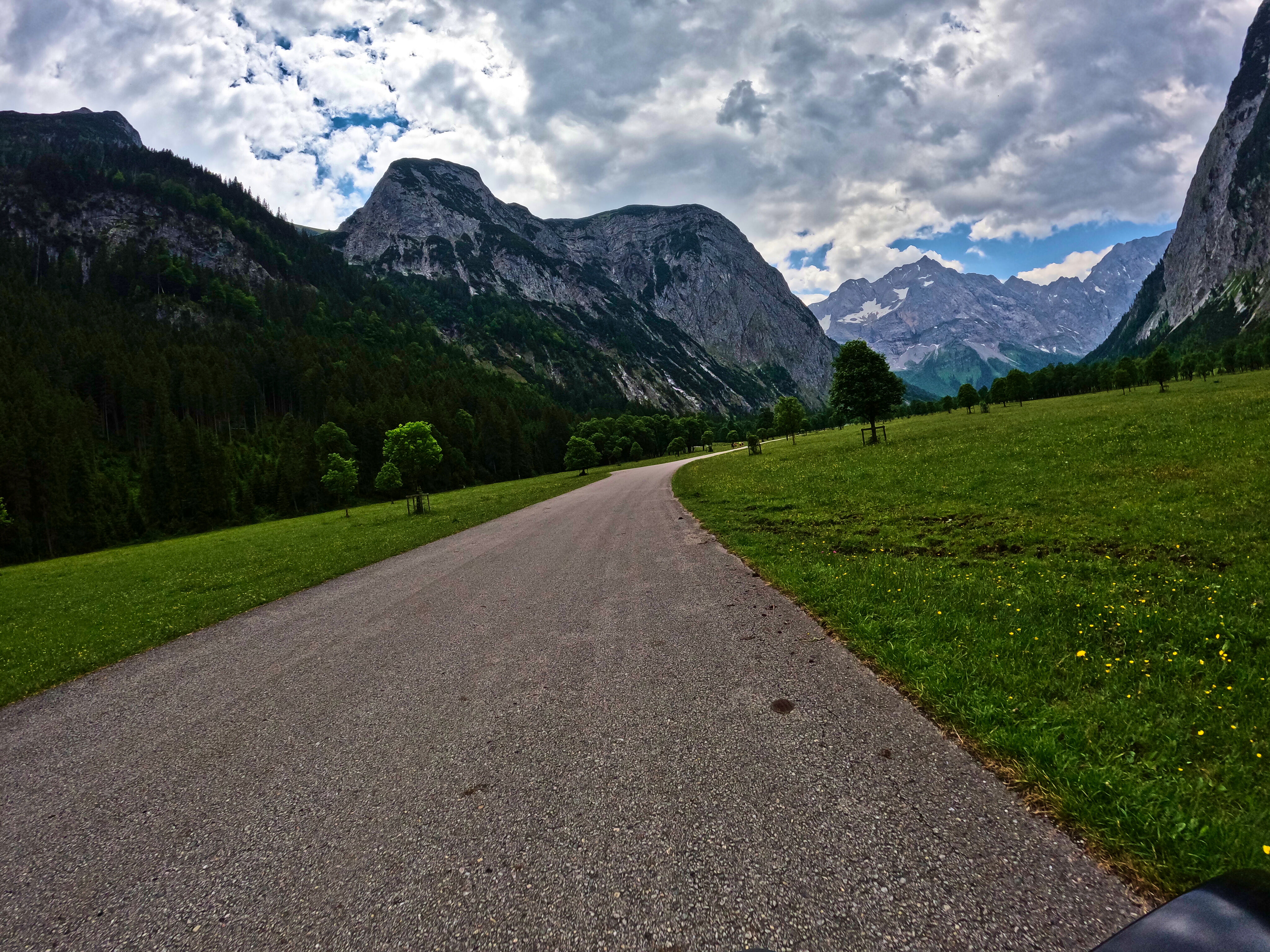 … bis ich mich …