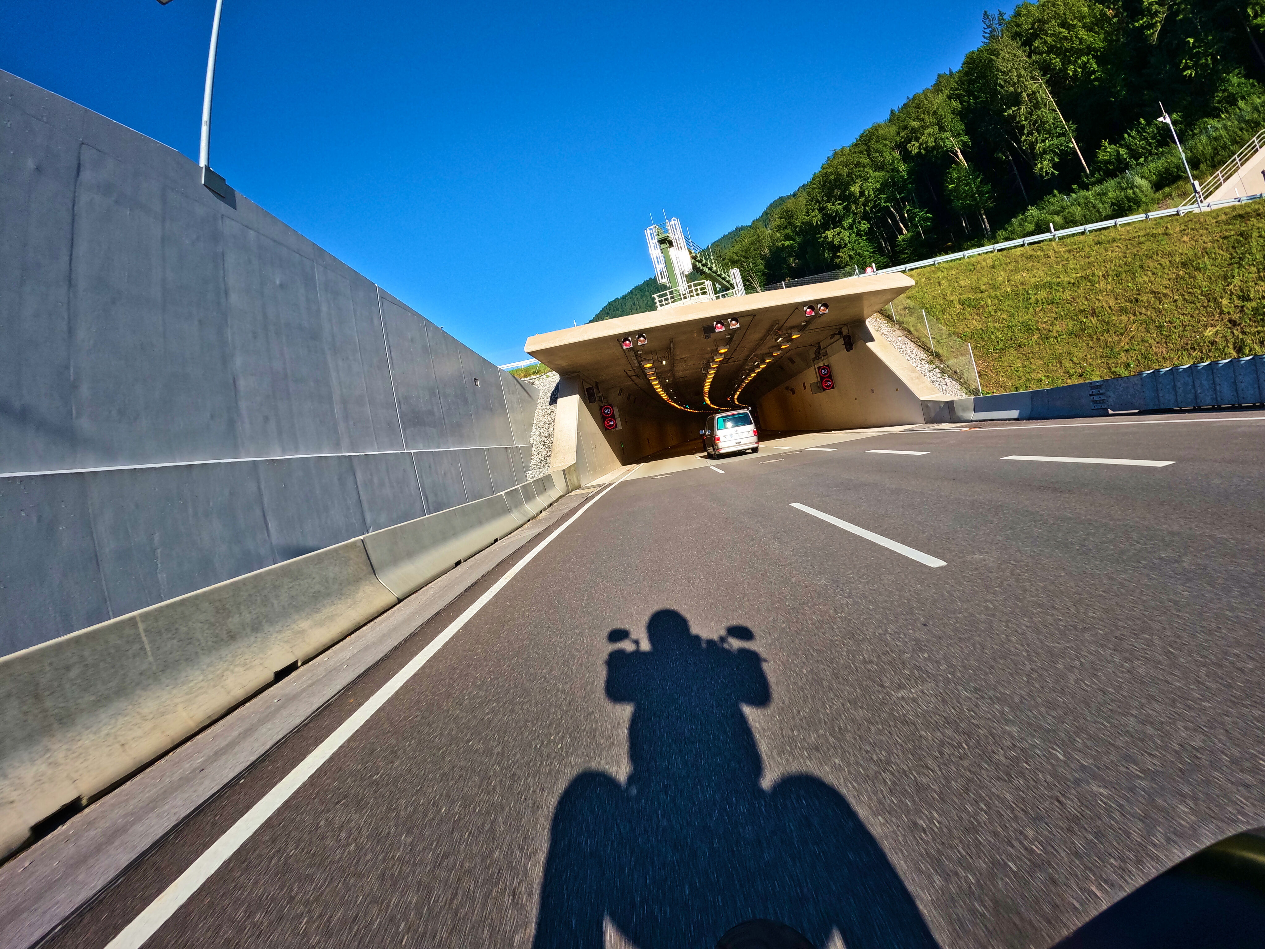Neuer Tunnel bei Oberau