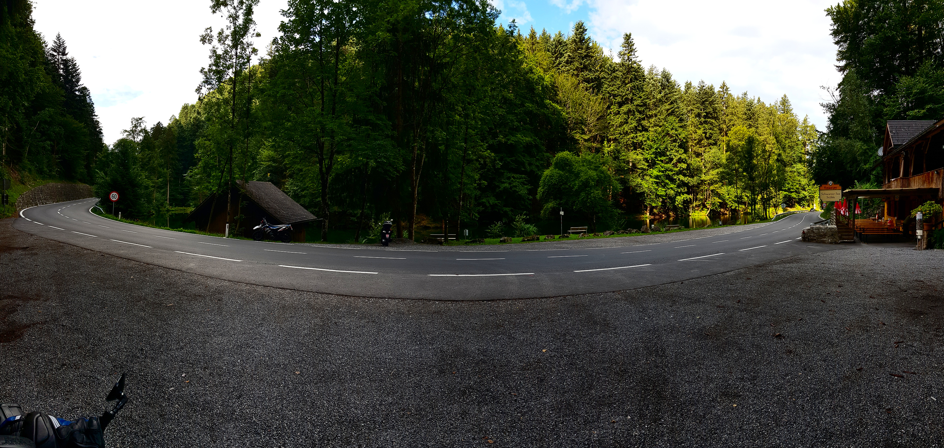 Panorama am Schwarzen See